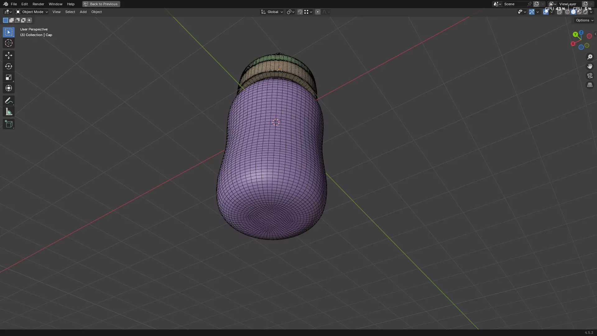 Baby Bottle With Milk 3D model_24