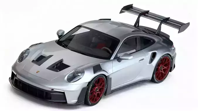 High-Detail GT Track Porsche 911 GT3 RS 2023