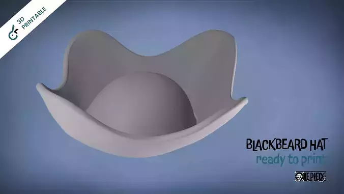 Blackbeard - One Piece 3D printable