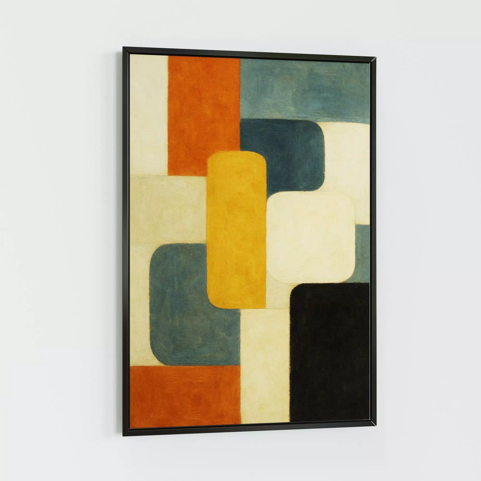 Picture with frame N-002 3D model_2