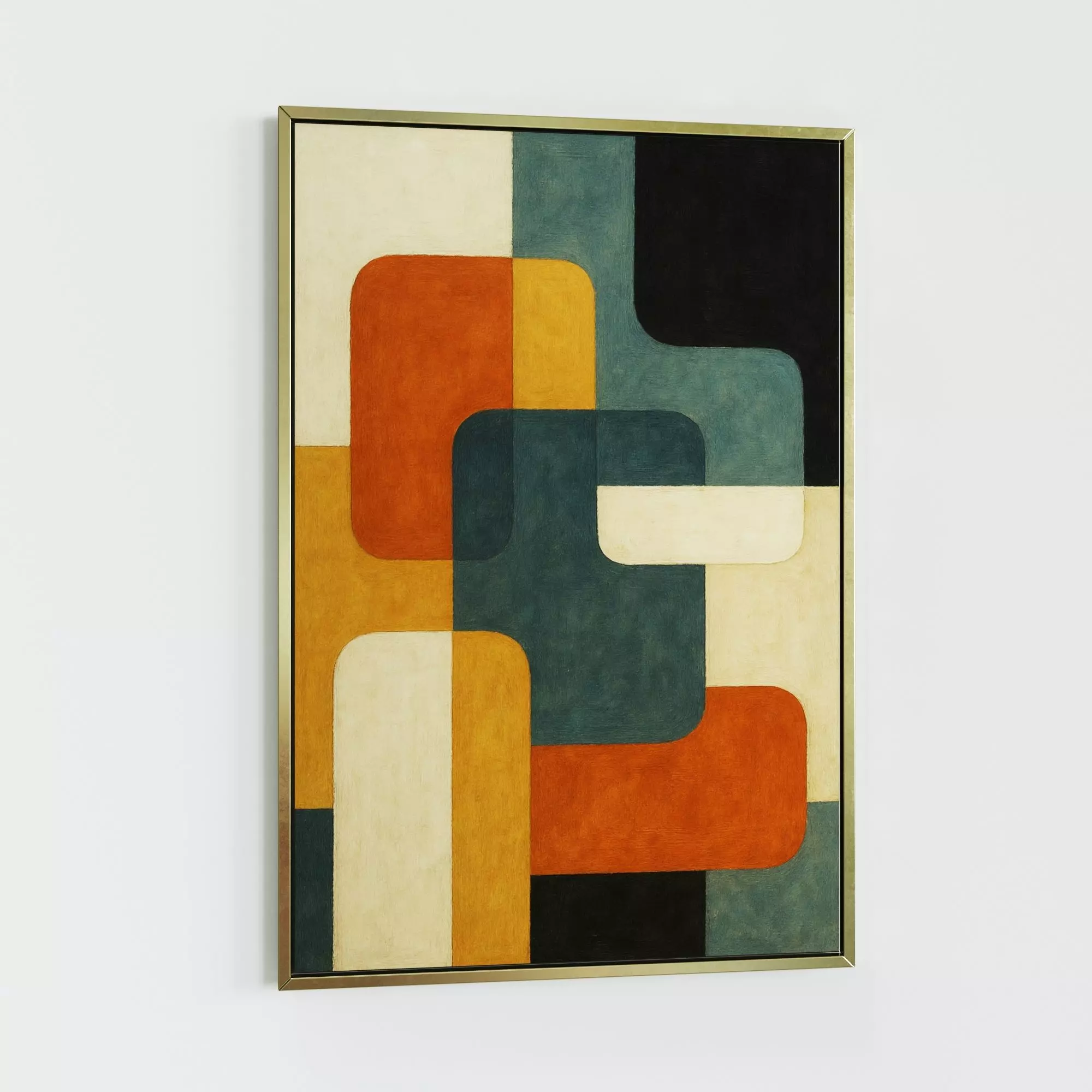 Picture with frame N-002 3D model_1