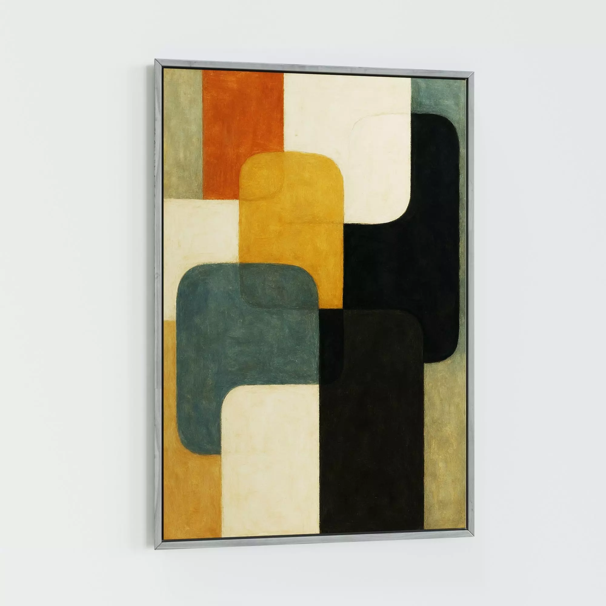 Picture with frame N-002 3D model_4