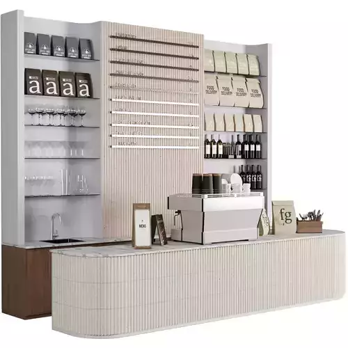 Coffee Shop reception Restaurant Bar Counter 17