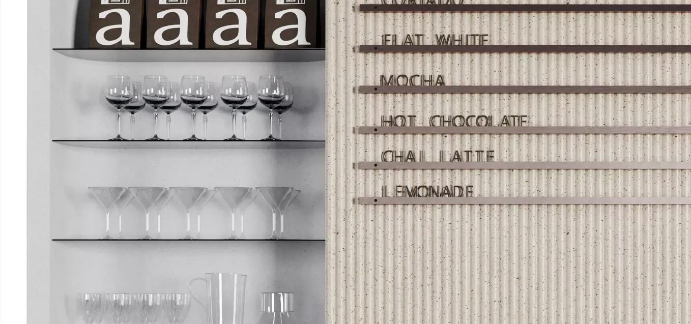 Coffee Shop reception Restaurant Bar Counter 17 3D model_12