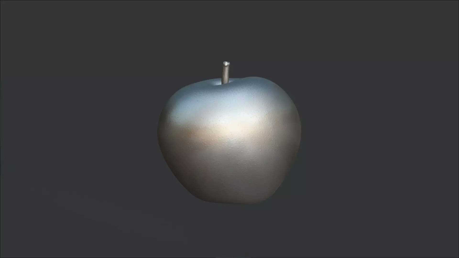 An Asian Pear 3D model_2