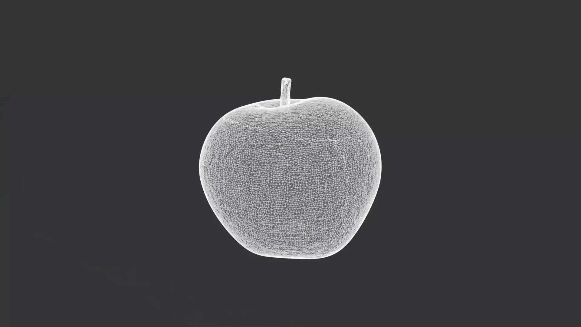An Asian Pear 3D model_3