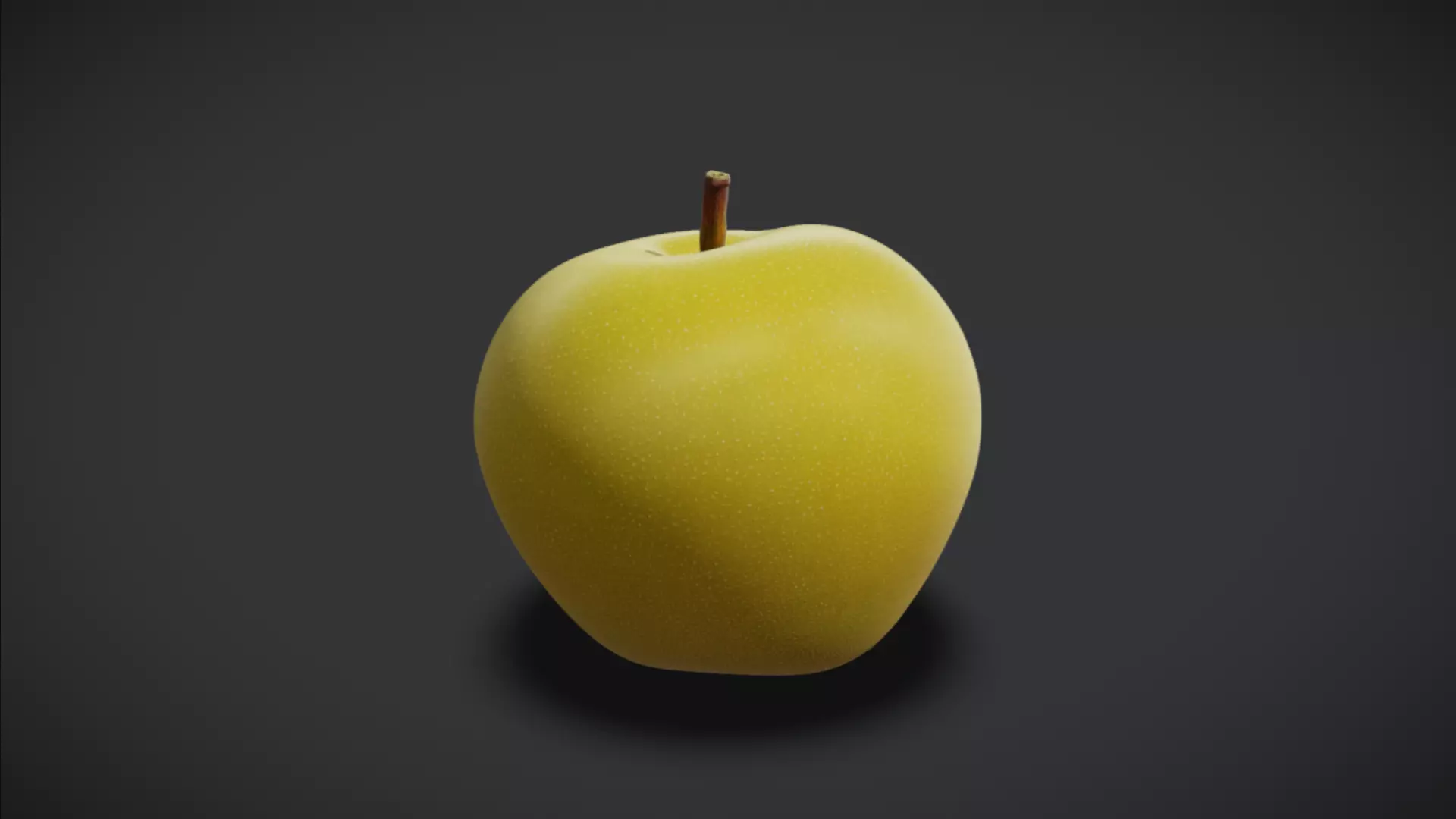 An Asian Pear 3D model_1
