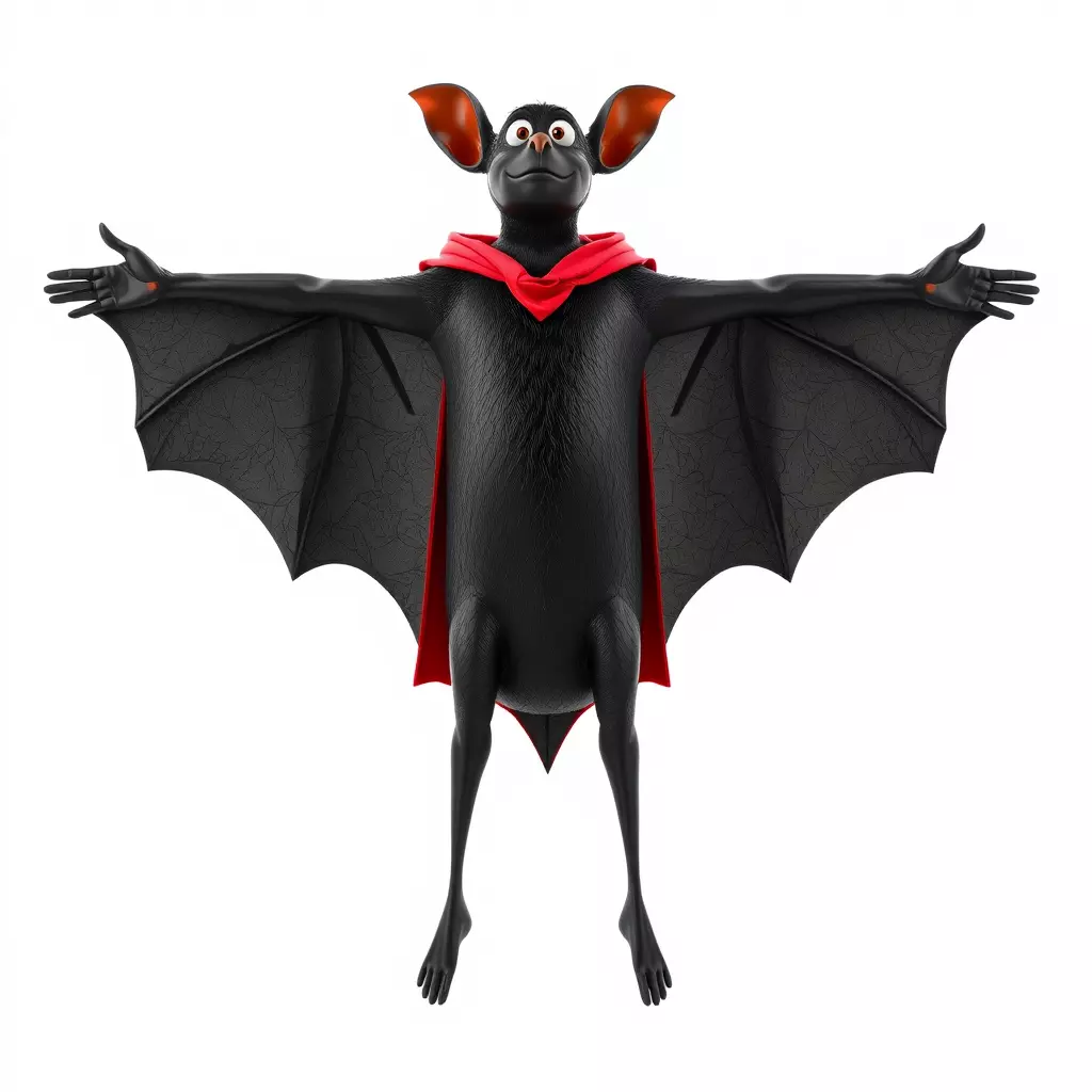 Vampire Bat Hero model pack Low-poly 3D model_3
