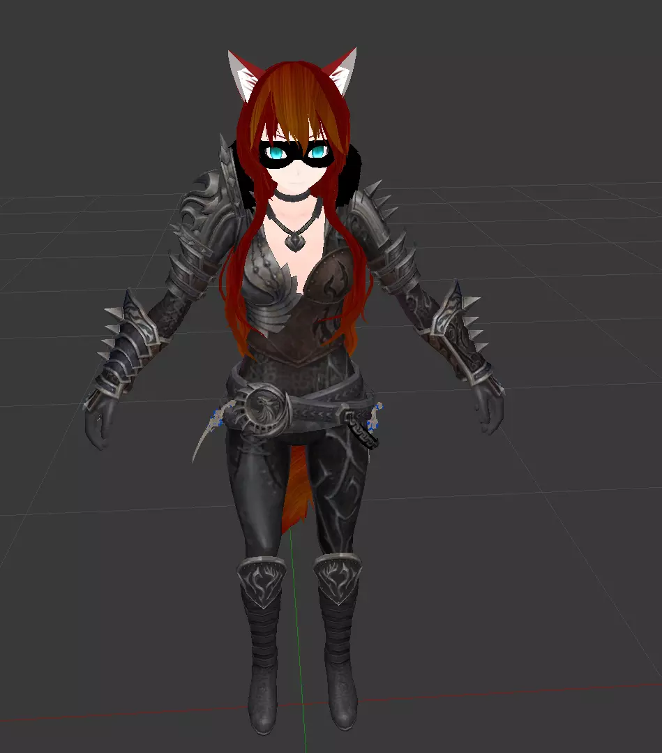 Sasuki Featherstar 3D model_1