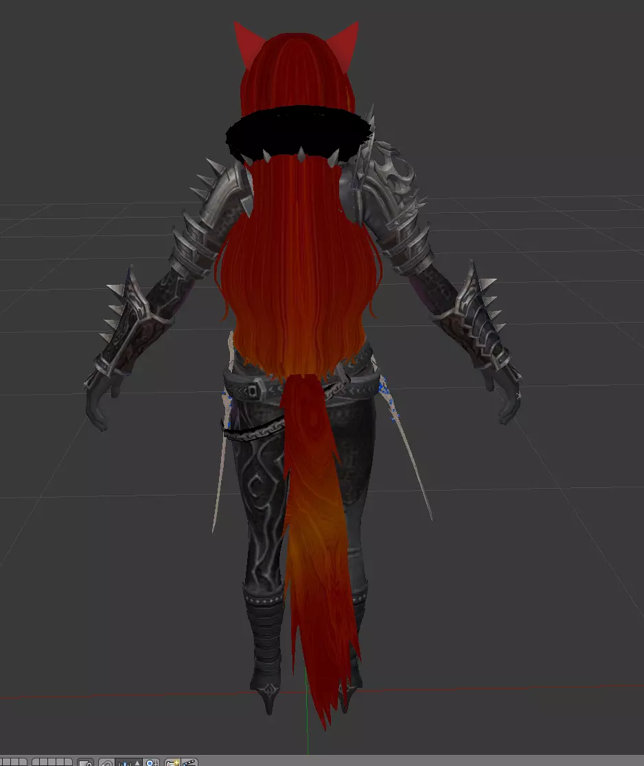 Sasuki Featherstar 3D model_2