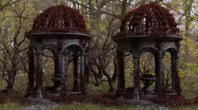 Fountain of Youth Pergola Gazibo