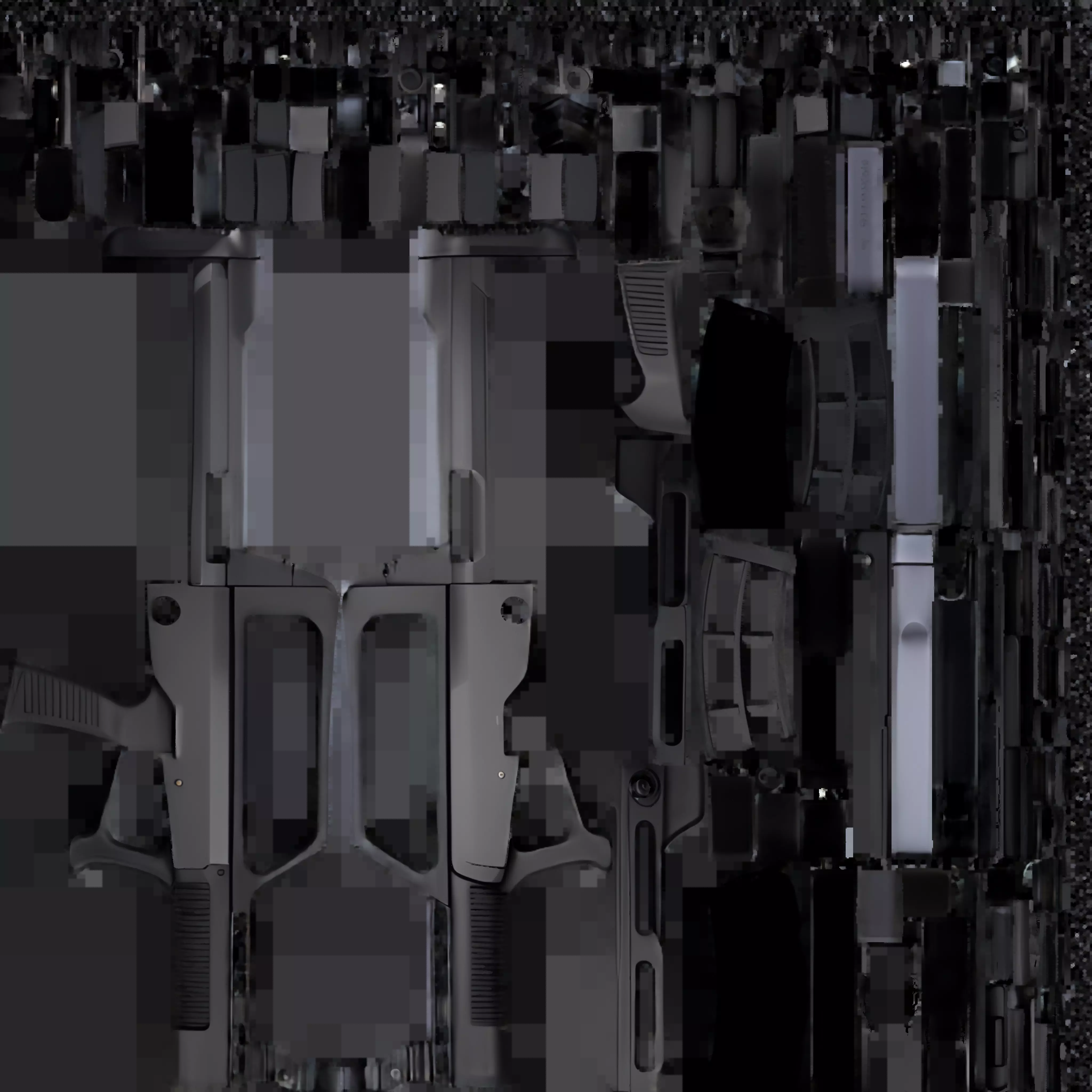 Assault Rifle QBZ-95 3D model_6