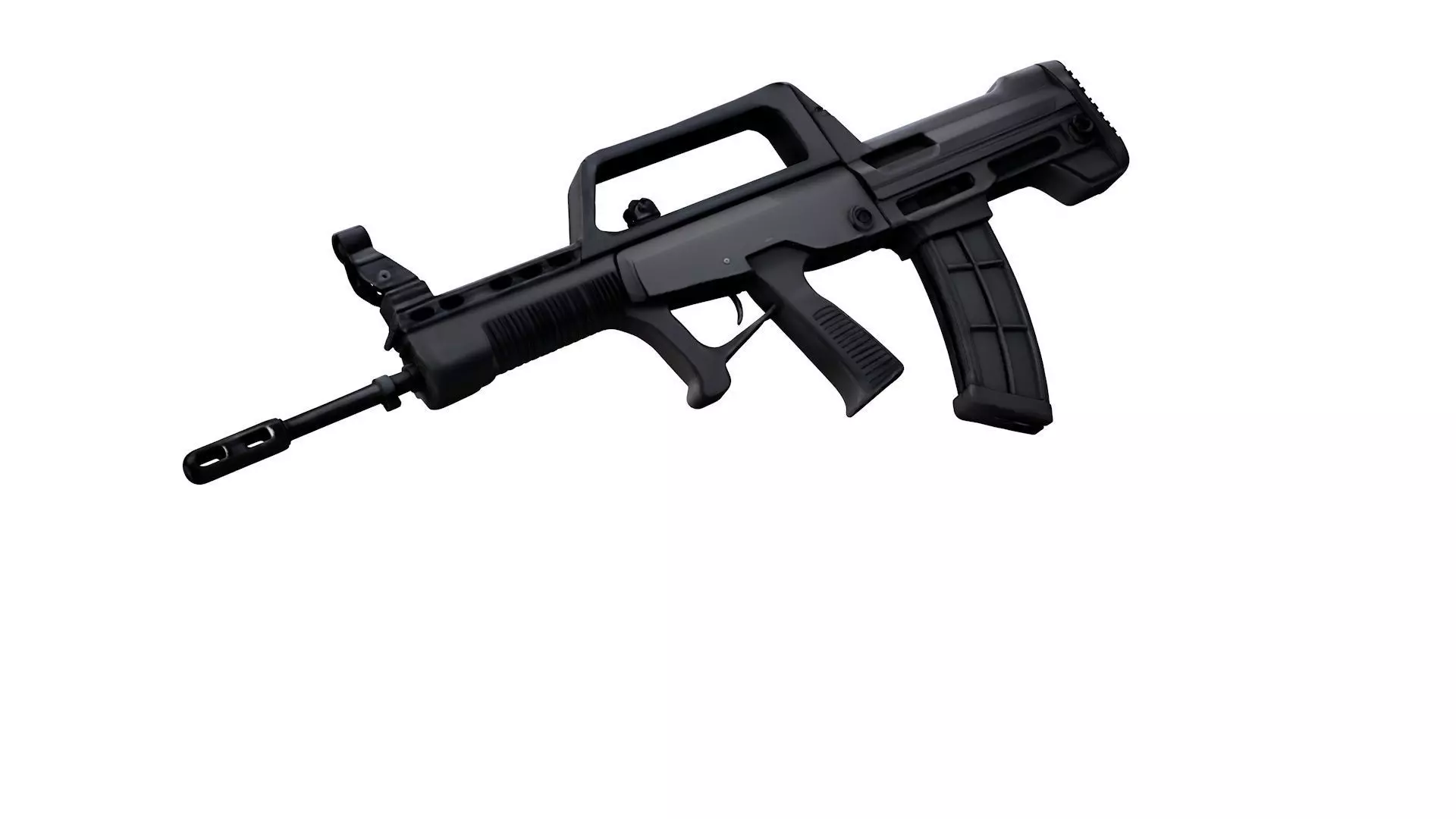 Assault Rifle QBZ-95 3D model_2