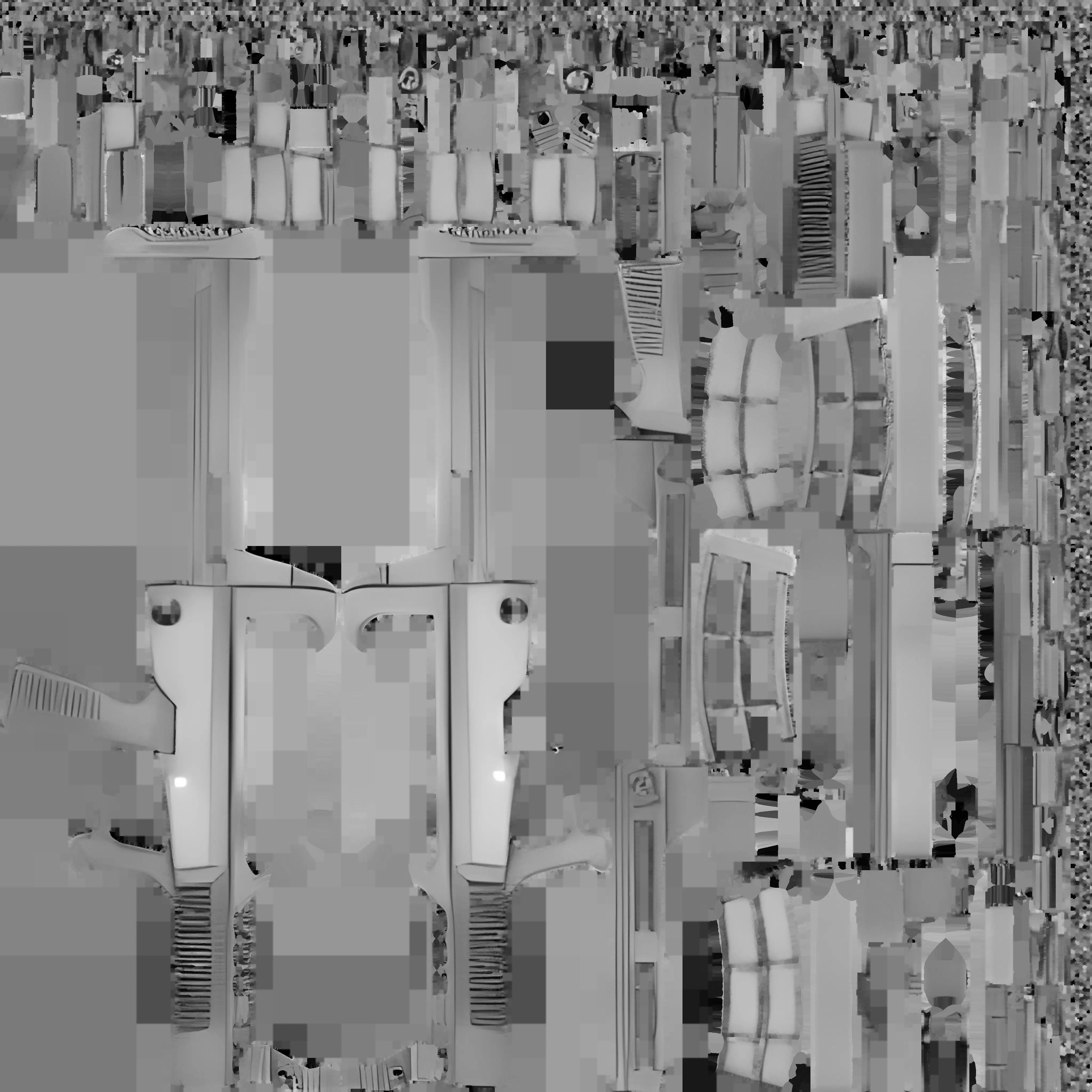 Assault Rifle QBZ-95 3D model_7