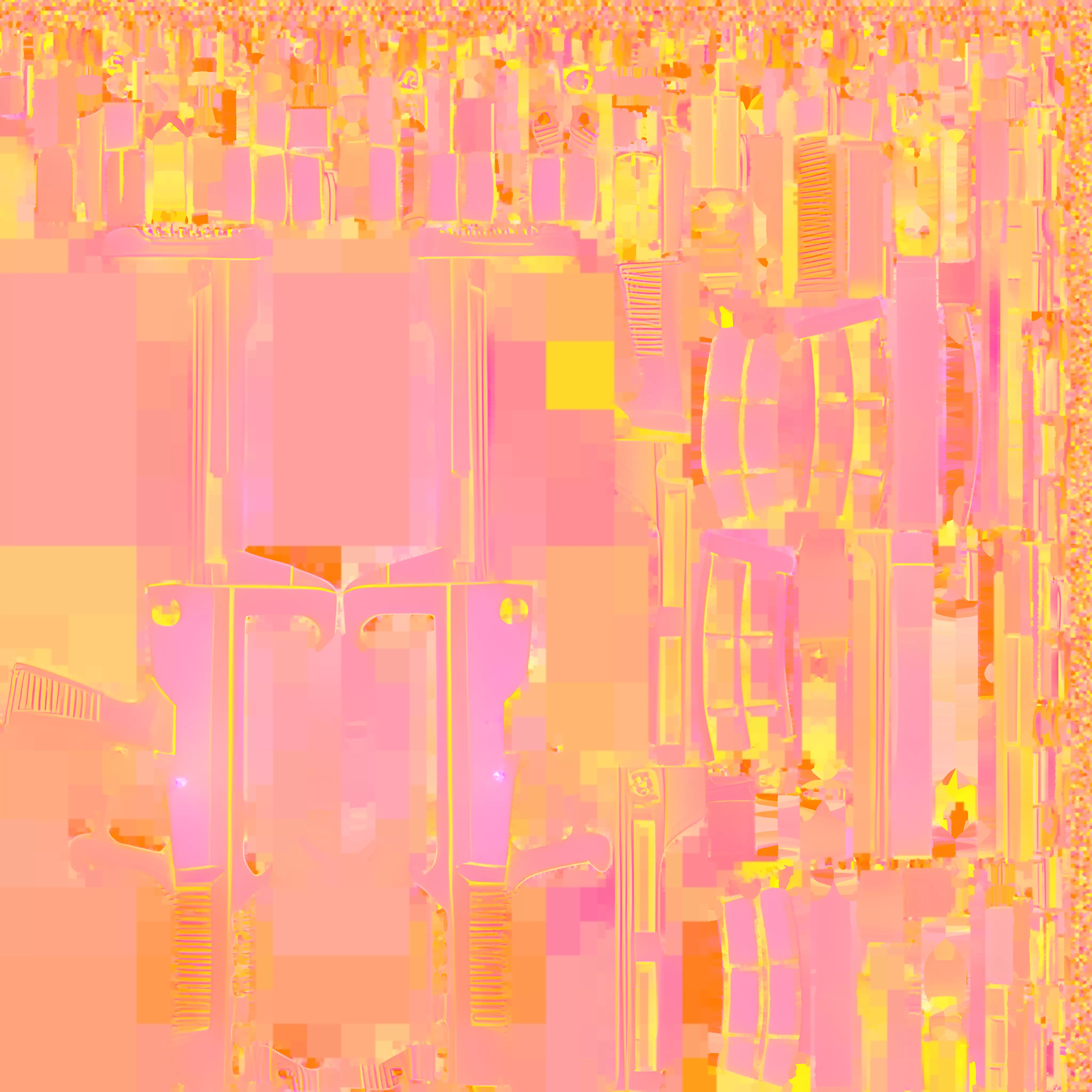 Assault Rifle QBZ-95 3D model_9