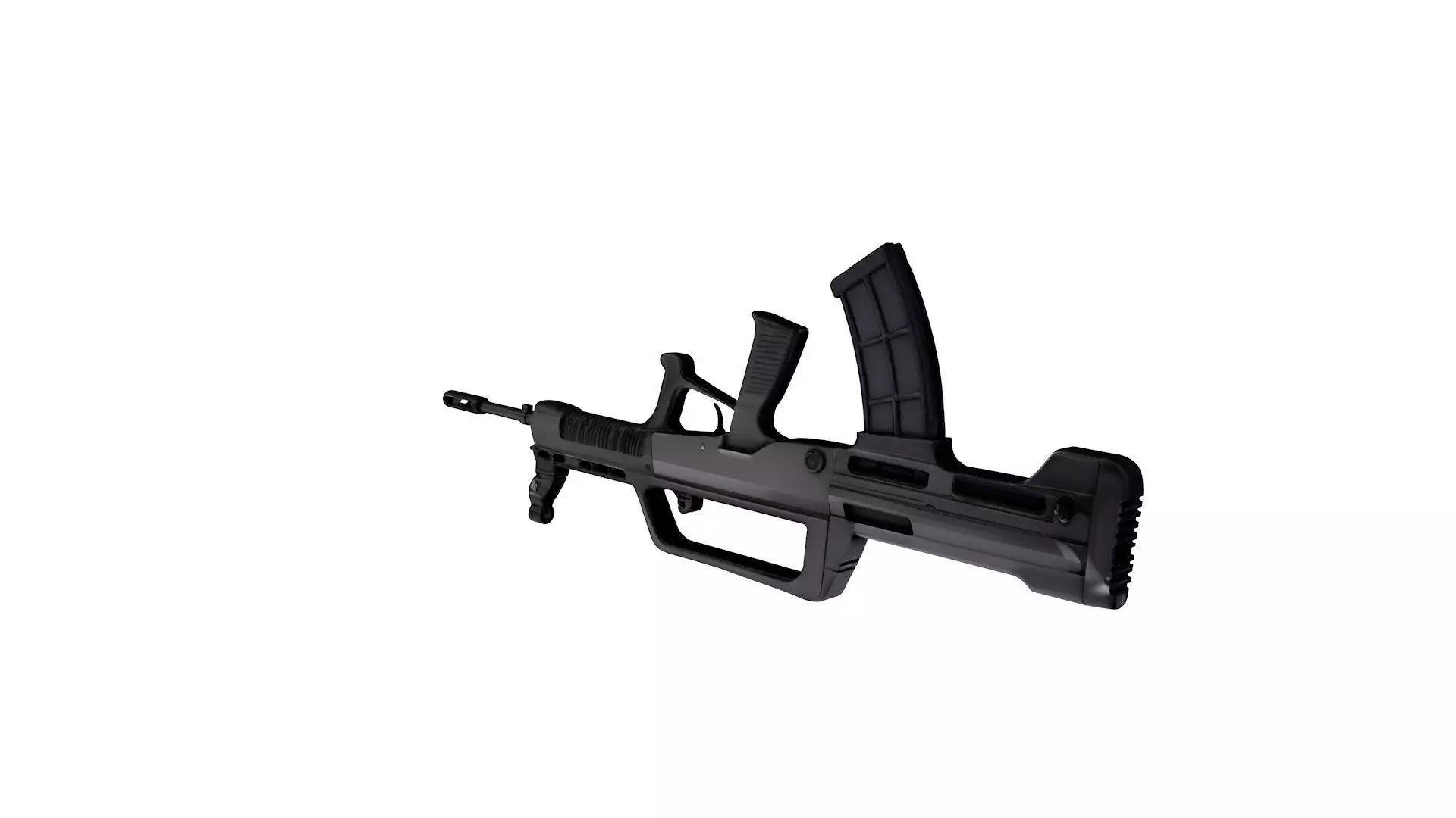 Assault Rifle QBZ-95 3D model_3