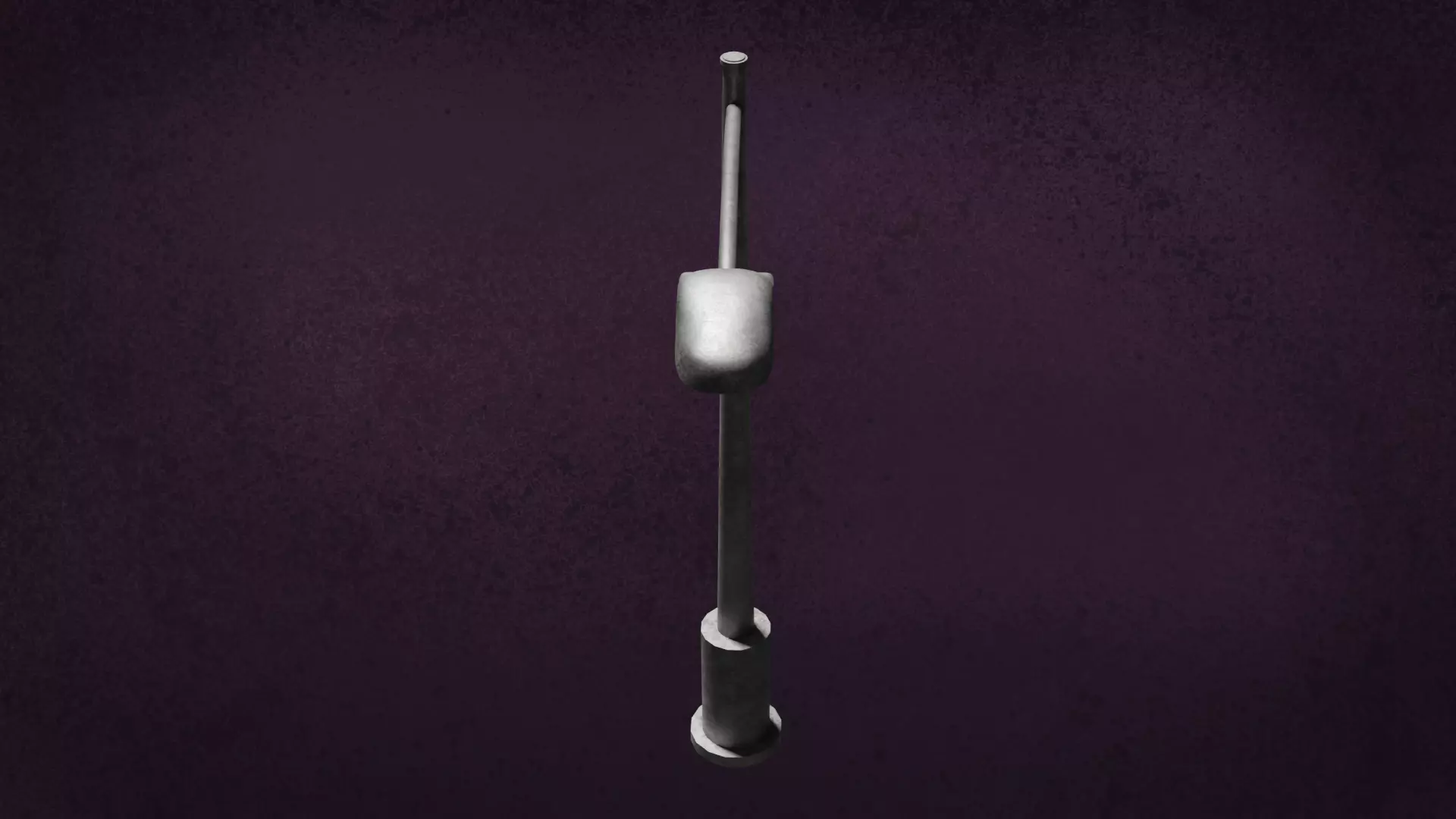 Lamp Street LightPost Series ModernUrbanLux LT1 N3 3D model_8