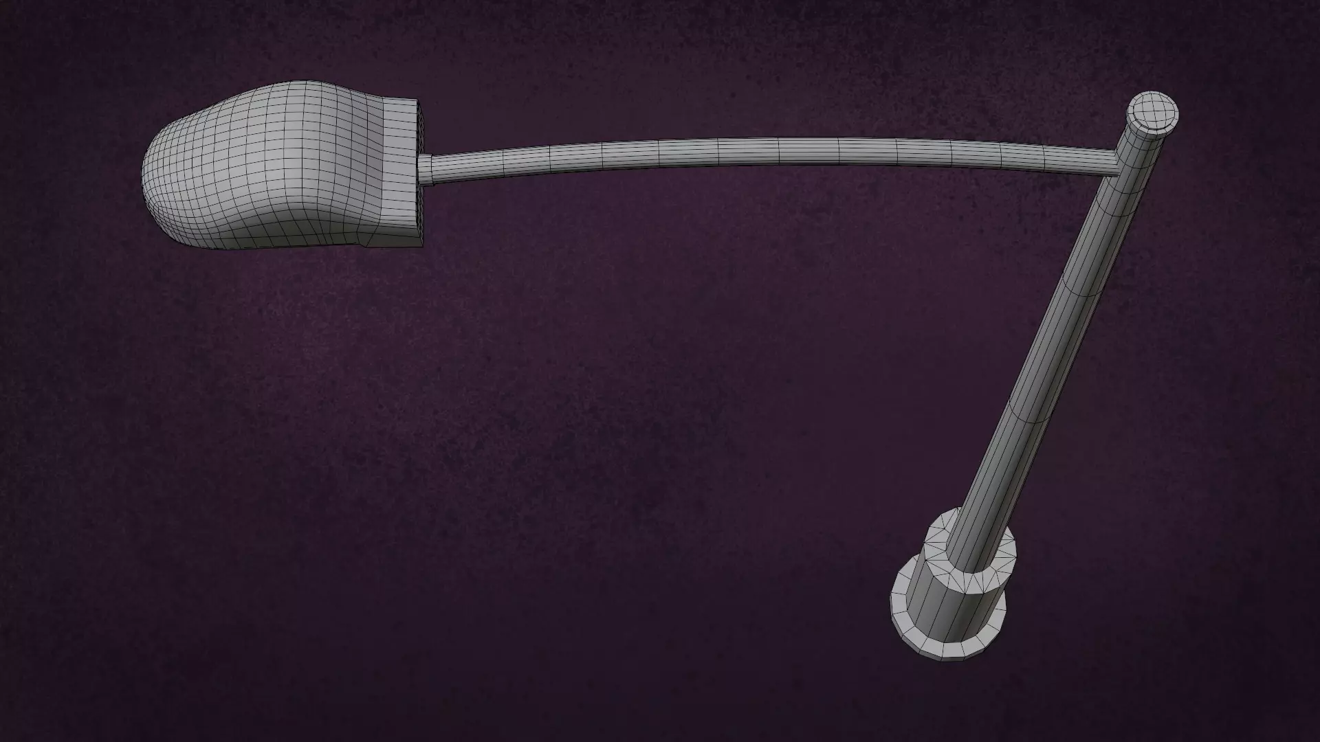 Lamp Street LightPost Series ModernUrbanLux LT1 N3 3D model_19