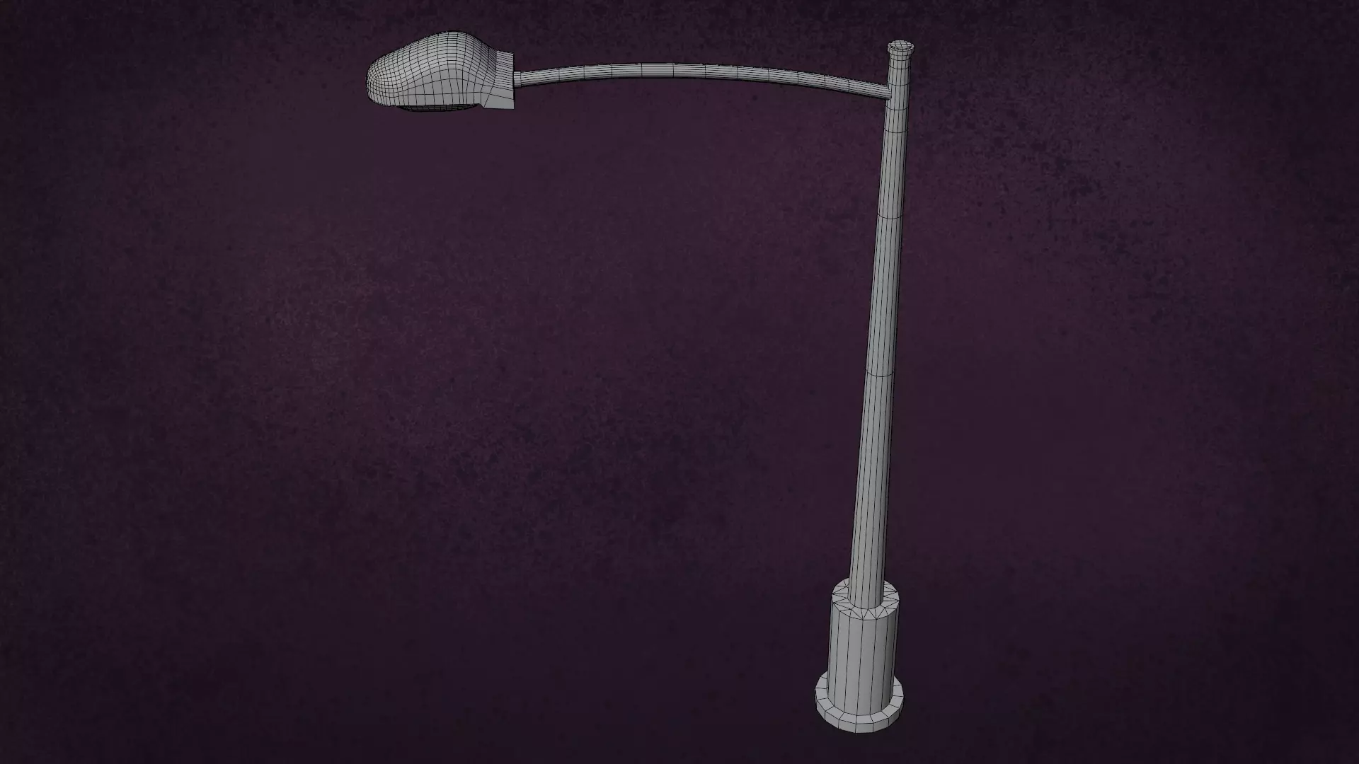 Lamp Street LightPost Series ModernUrbanLux LT1 N3 3D model_15