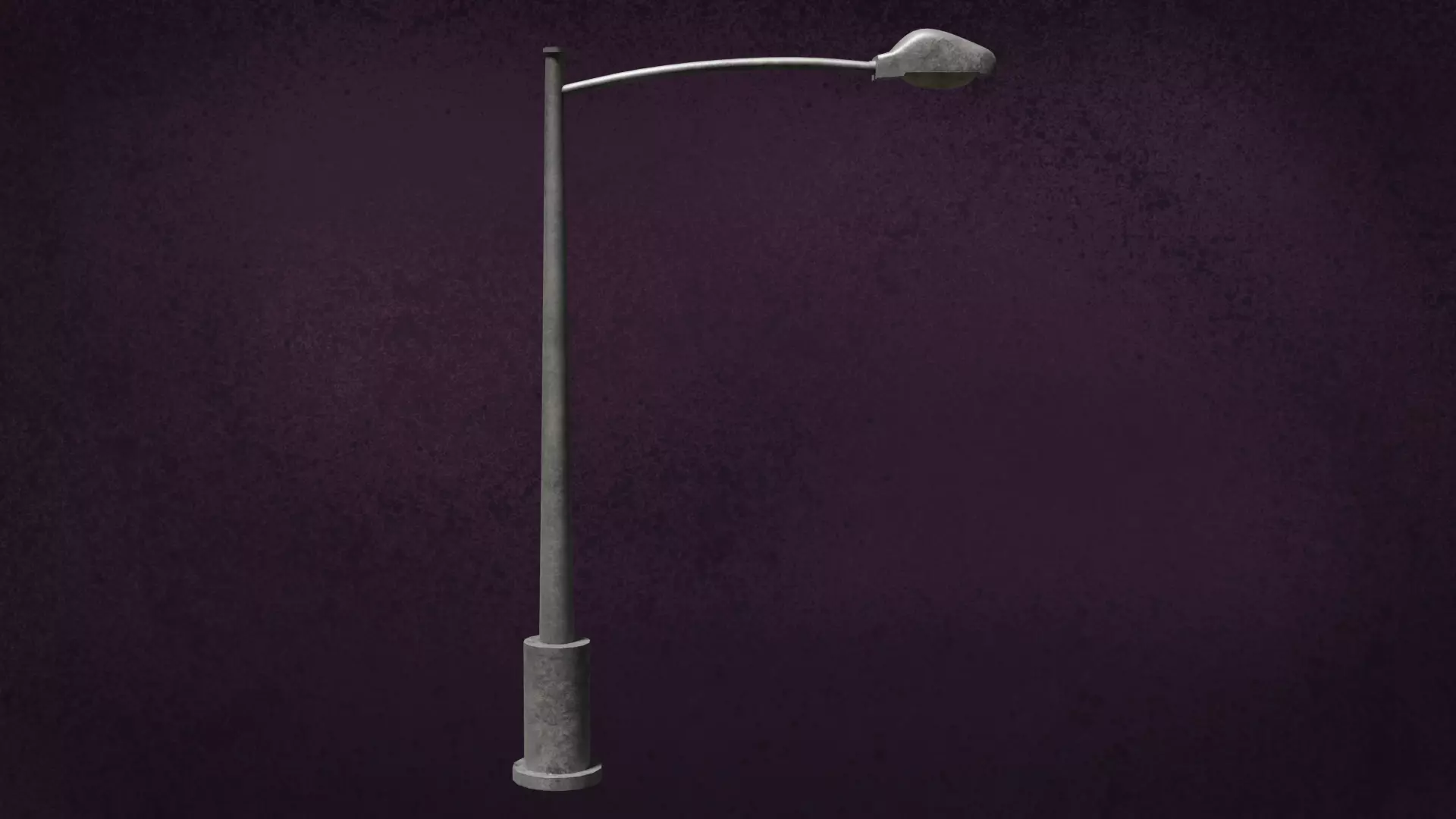 Lamp Street LightPost Series ModernUrbanLux LT1 N3 3D model_6