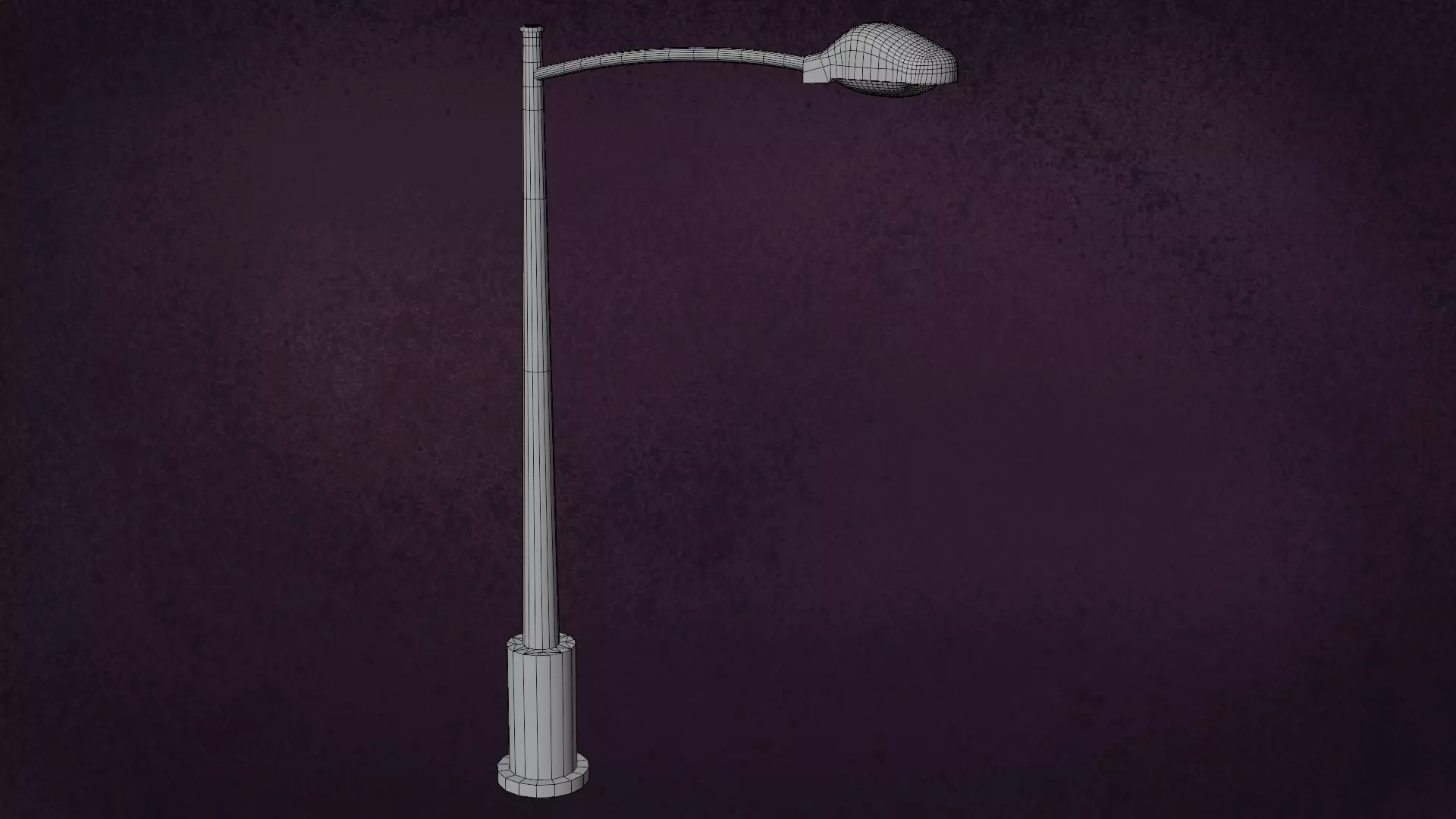 Lamp Street LightPost Series ModernUrbanLux LT1 N3 3D model_17
