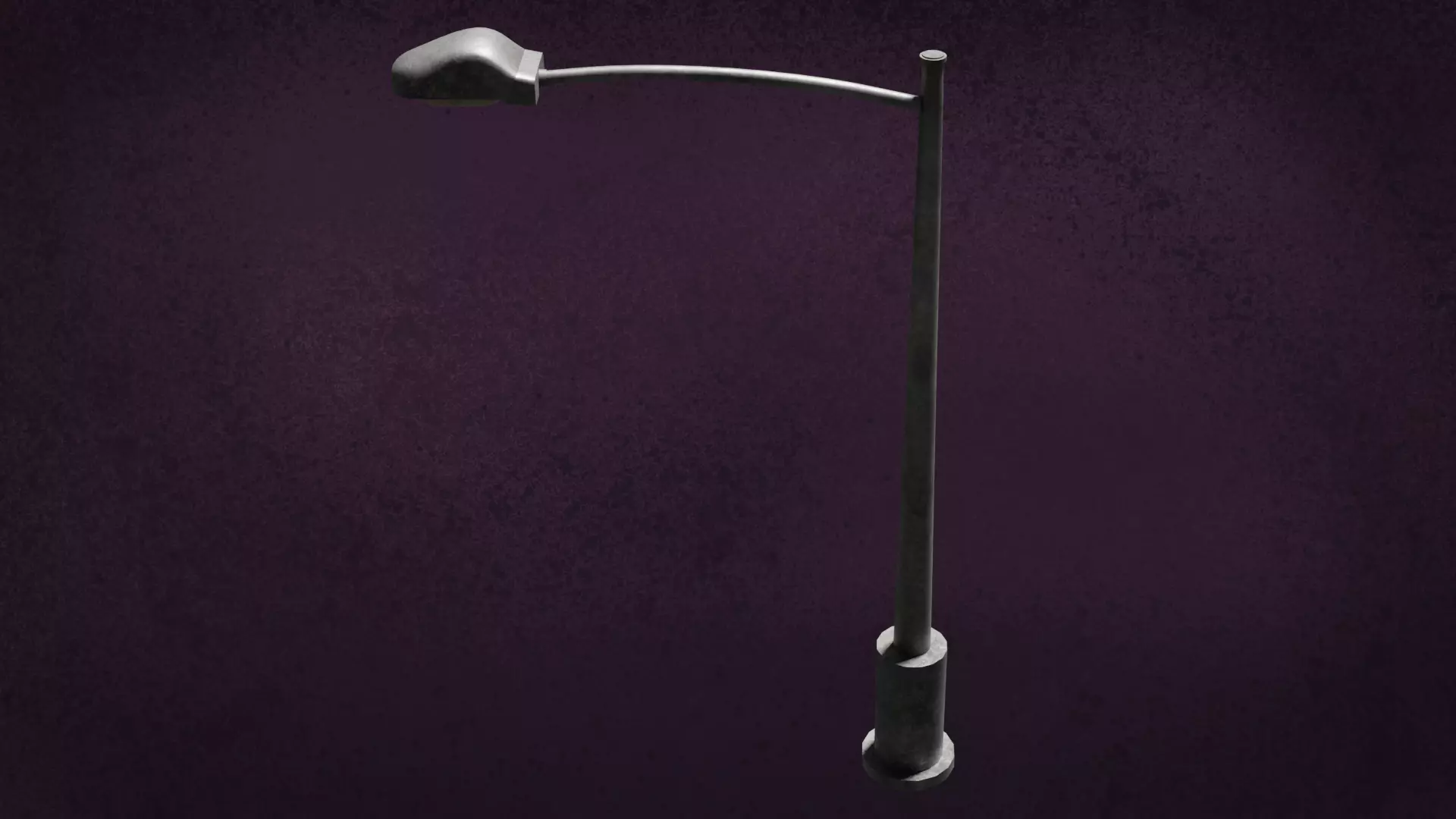 Lamp Street LightPost Series ModernUrbanLux LT1 N3 3D model_9
