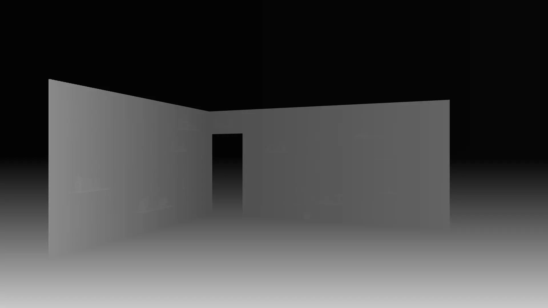 Interior Feature Wall with Art Gallery Low-poly 3D model_6