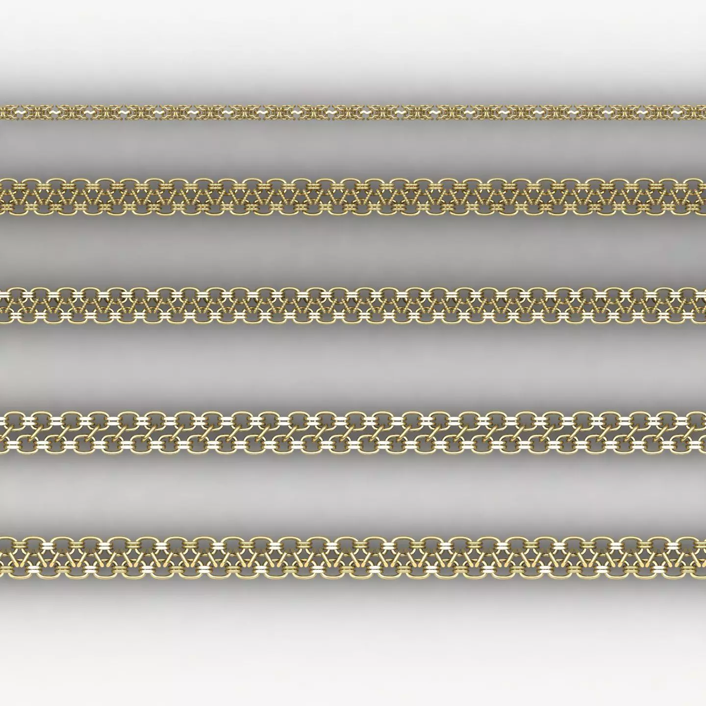 Byzantine chains 02 3D print model