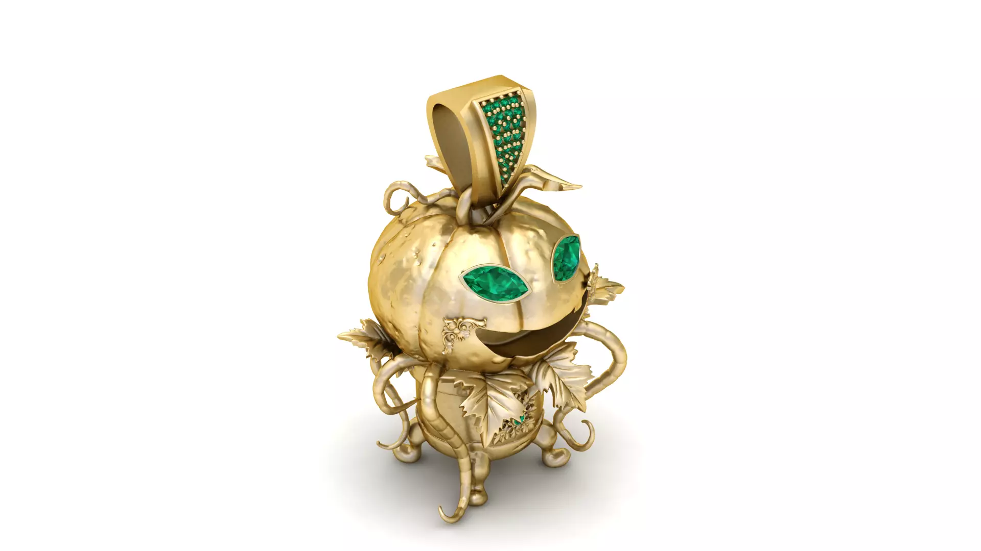 Devil Cartoon Character Pendant 3D Printable Model 3D print model