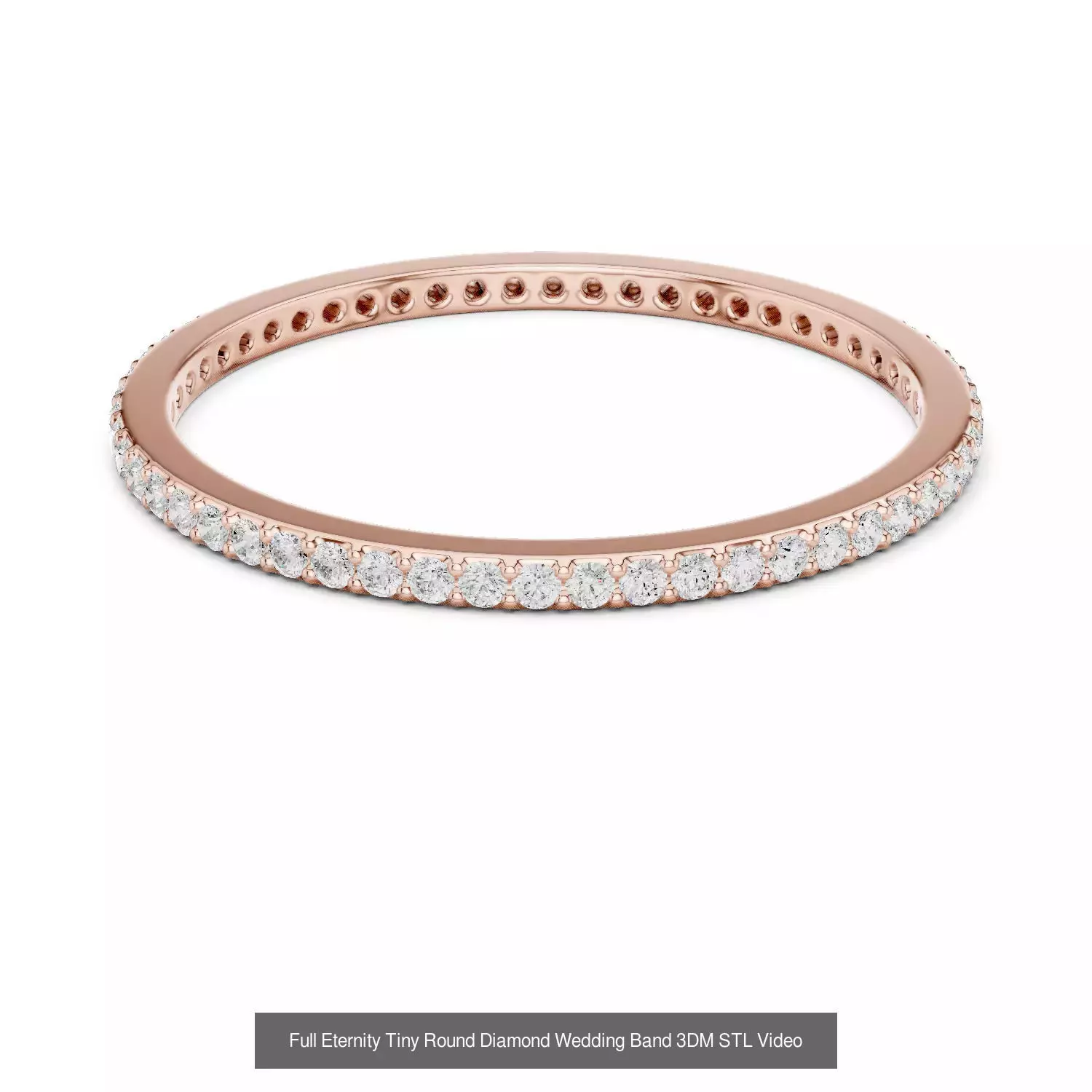 2138 All Diamond Rings 3DM STL FBX OBJ 3 Color Rendering Videos 3D Model Collection_217