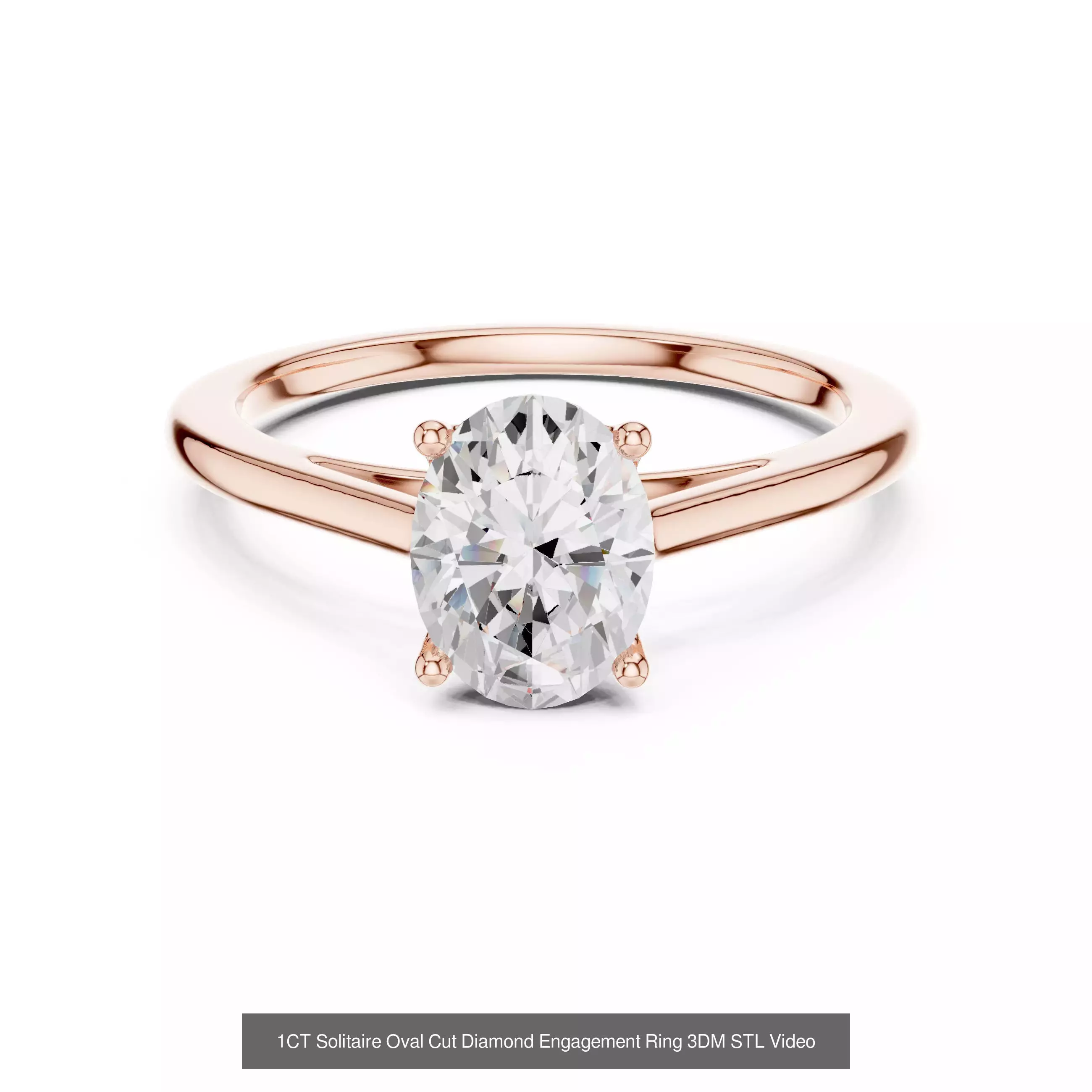 2138 All Diamond Rings 3DM STL FBX OBJ 3 Color Rendering Videos 3D Model Collection_265