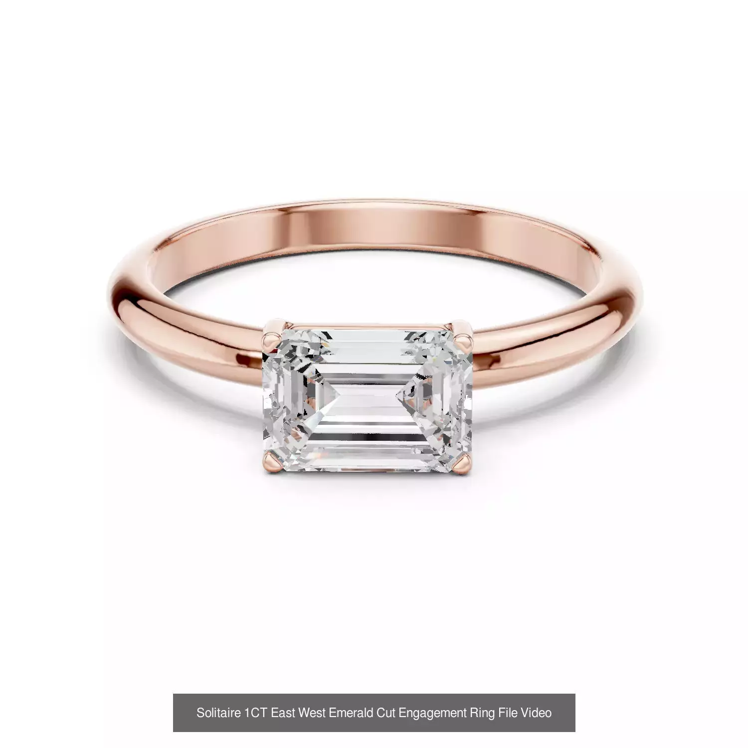 2138 All Diamond Rings 3DM STL FBX OBJ 3 Color Rendering Videos 3D Model Collection_376