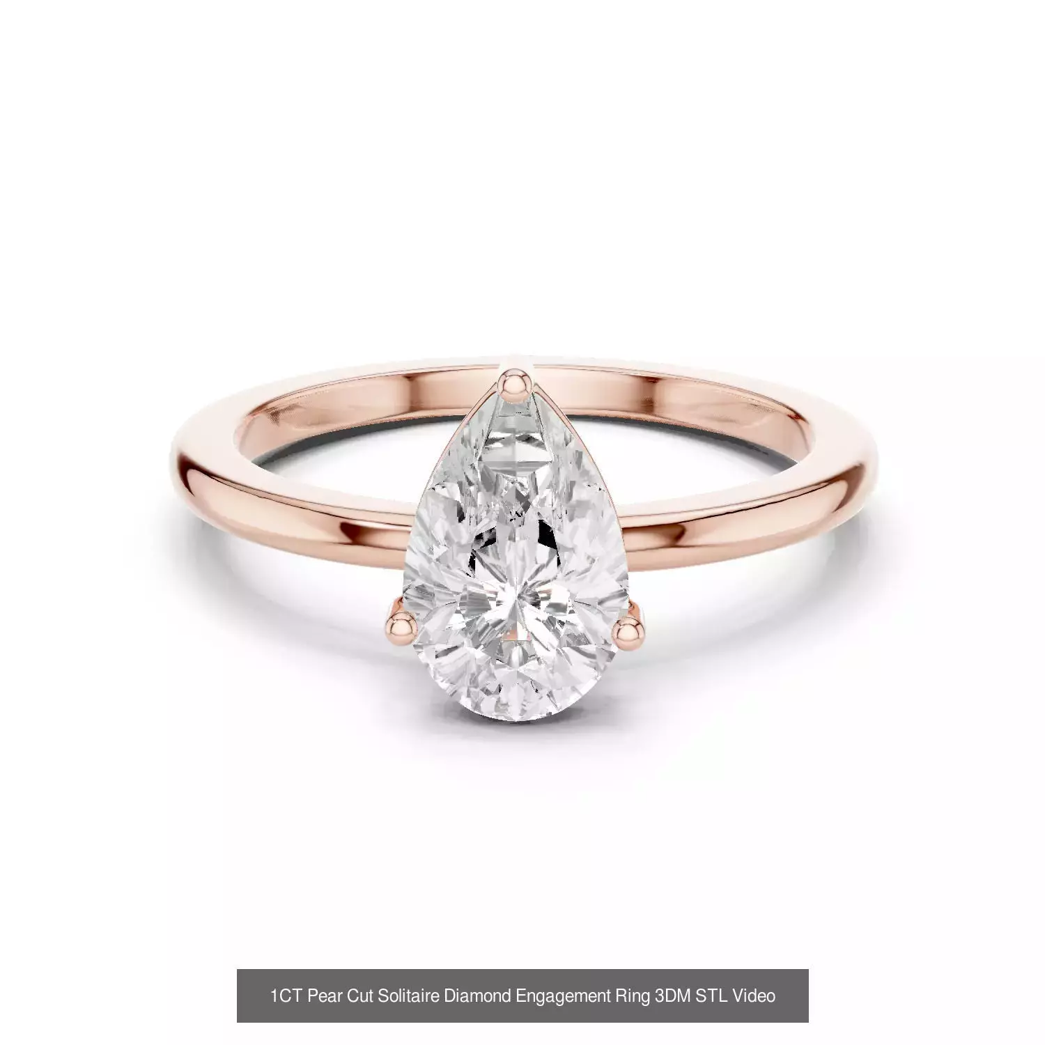 2138 All Diamond Rings 3DM STL FBX OBJ 3 Color Rendering Videos 3D Model Collection_380