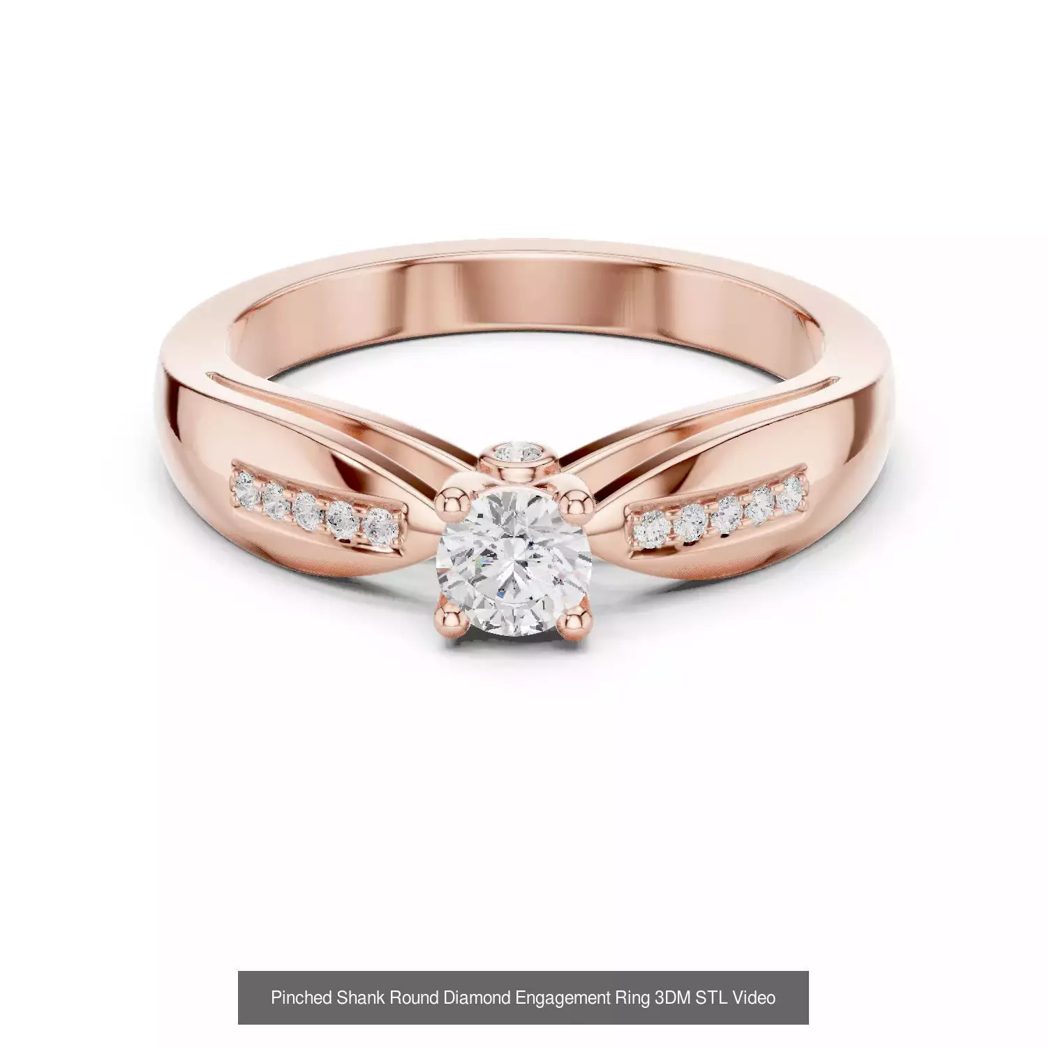 2138 All Diamond Rings 3DM STL FBX OBJ 3 Color Rendering Videos 3D Model Collection_235