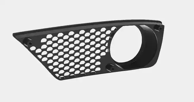 Fog light grille Mercedes W211  CLS 63 AMG