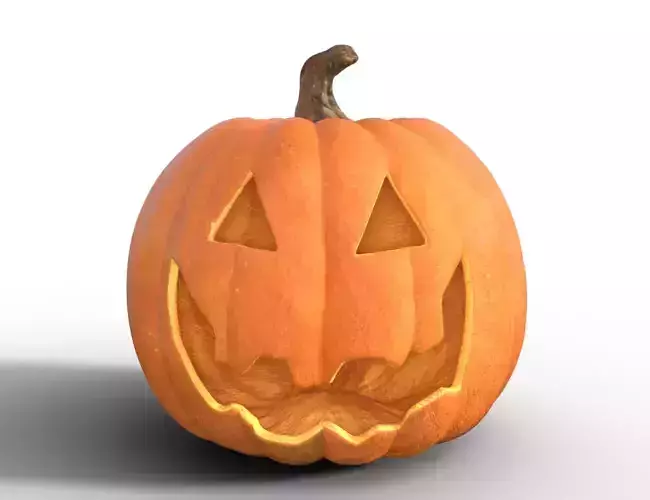 Haunted Halloween Pumpkin