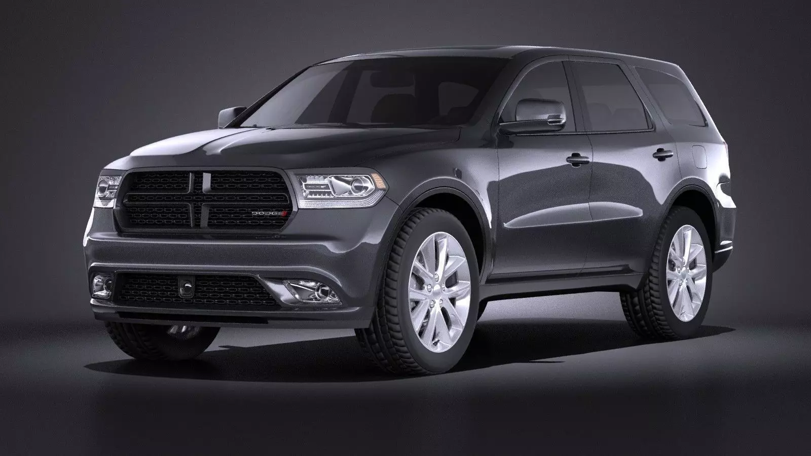 Dodge Durango 2014 VRAY 3D model_0