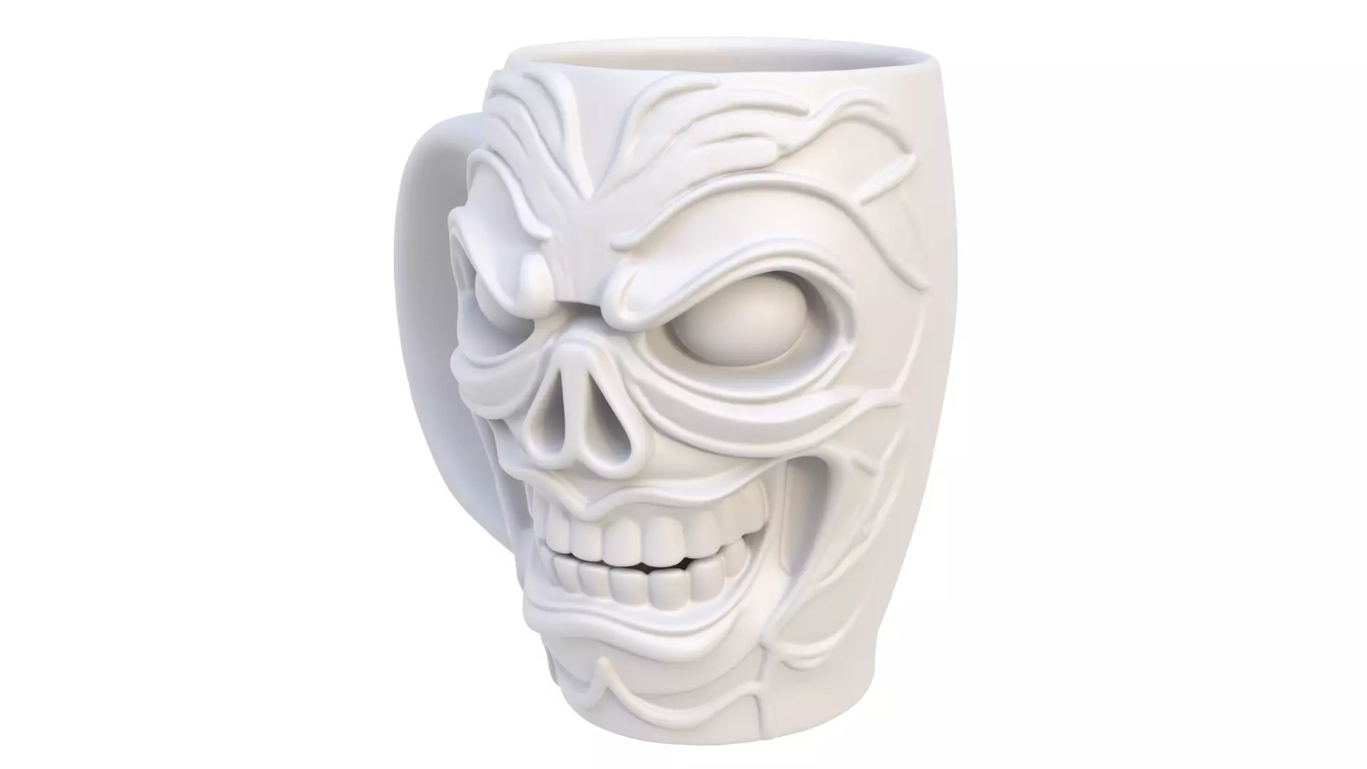 Halloween mug 3D model_0