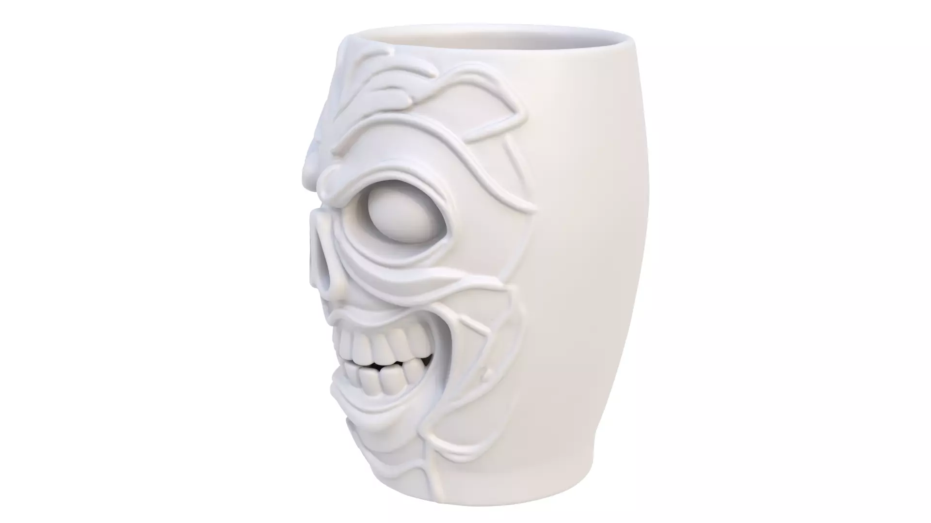 Halloween mug 3D model_2