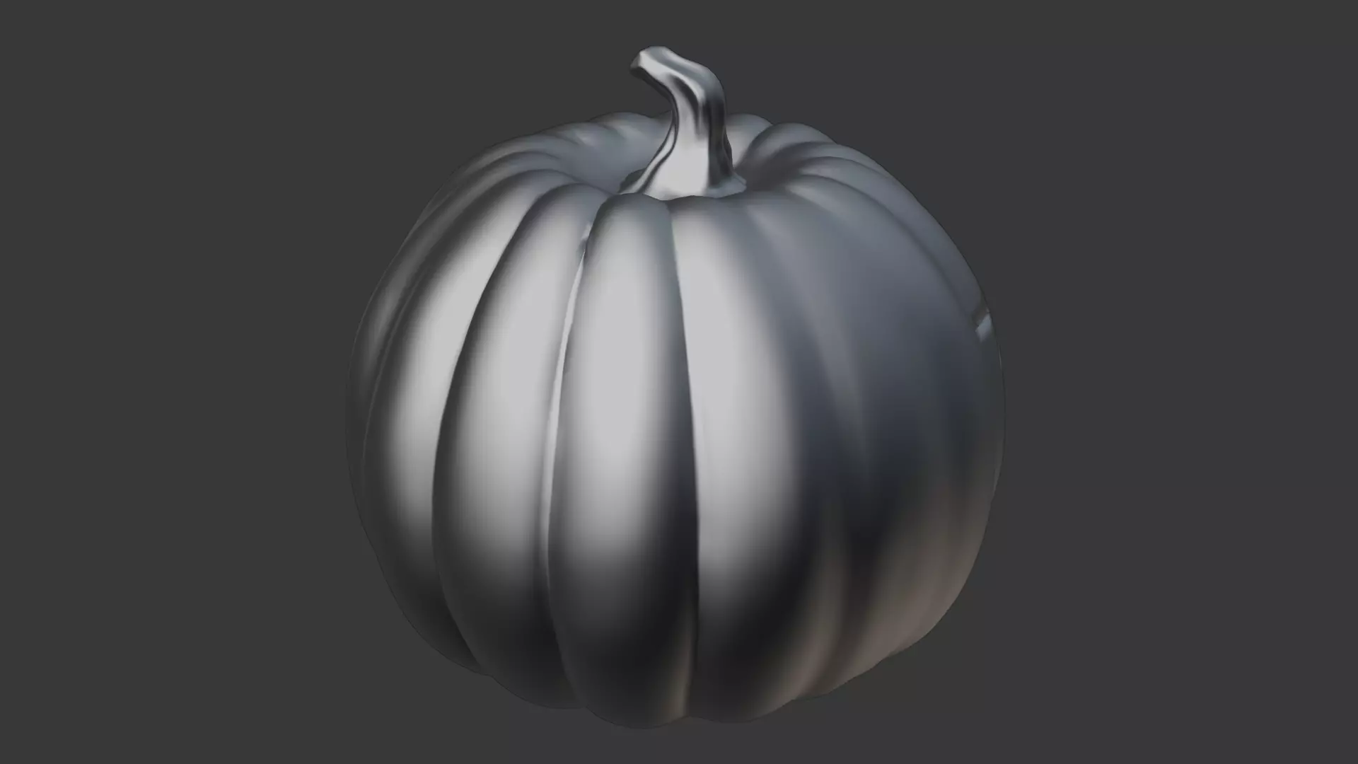 Evil pumpkin Low-poly 3D model_18