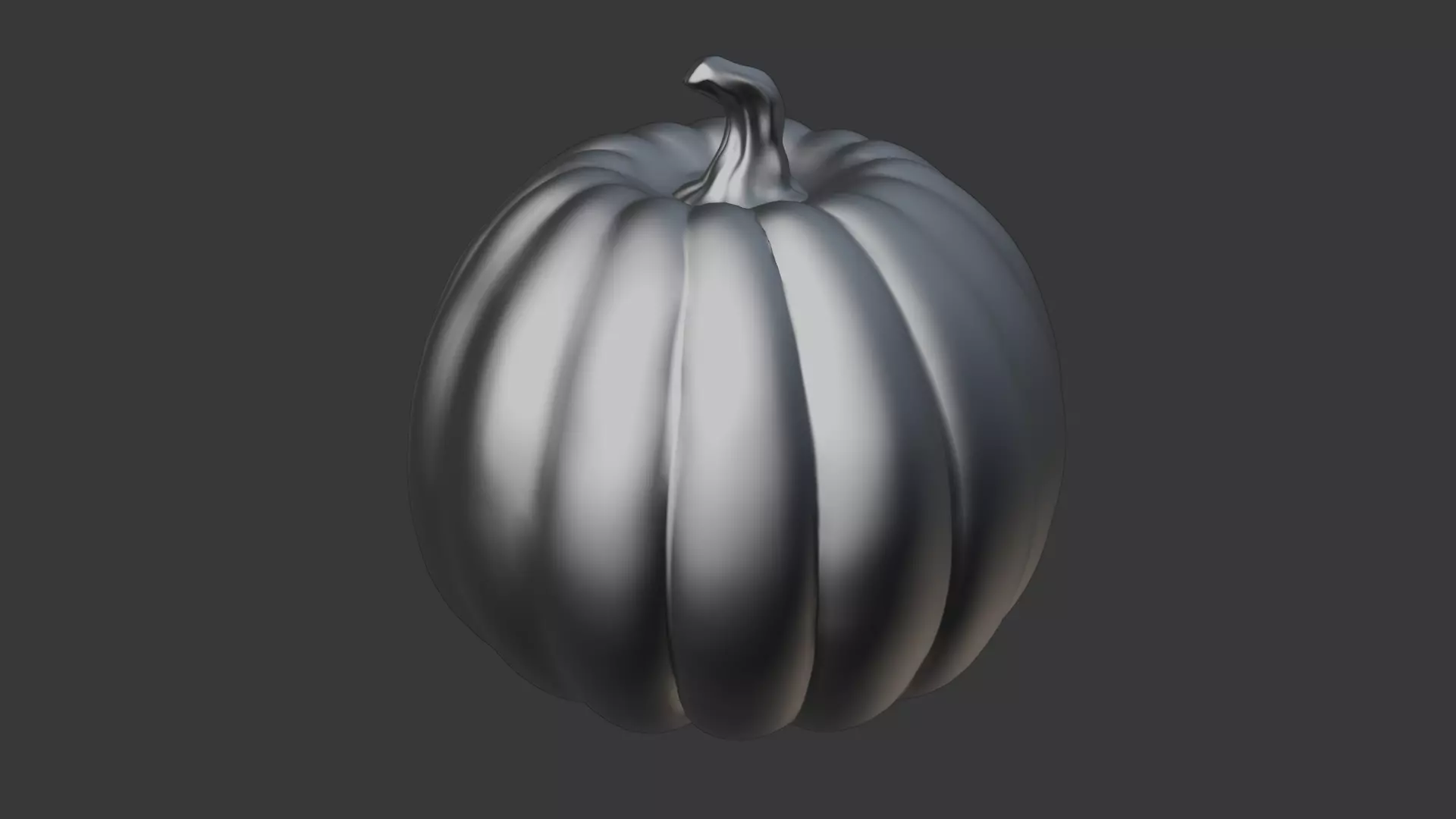 Evil pumpkin Low-poly 3D model_19