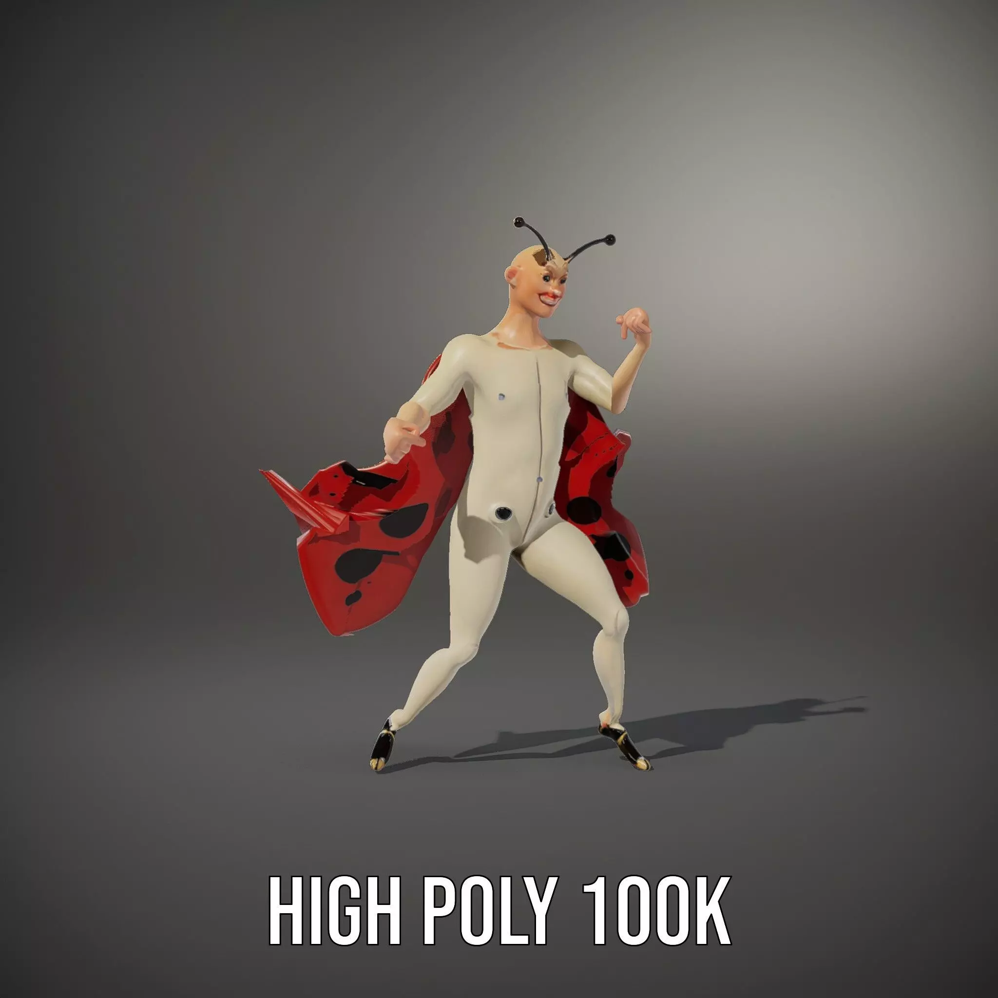 Ladybug Costume Fun model pack Low-poly 3D model_11