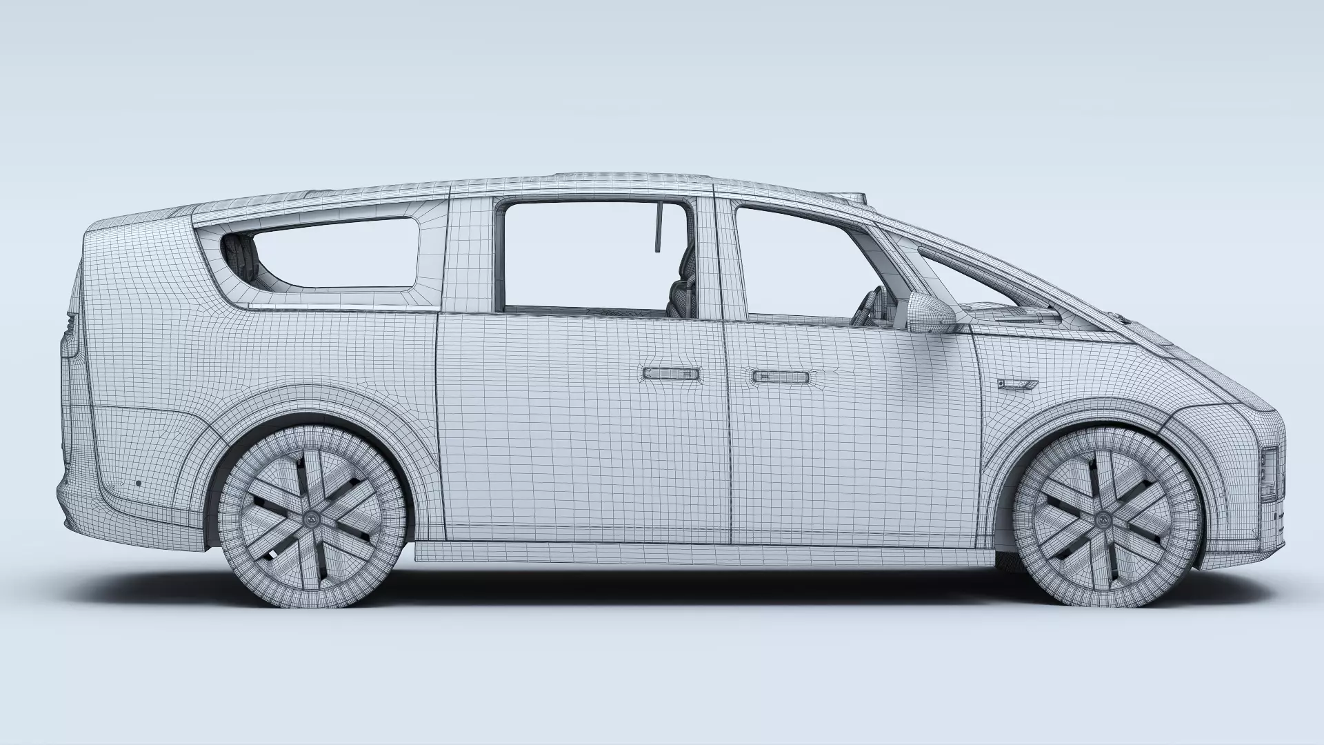 2025 Li Mega Ultra with interior 3D model_42