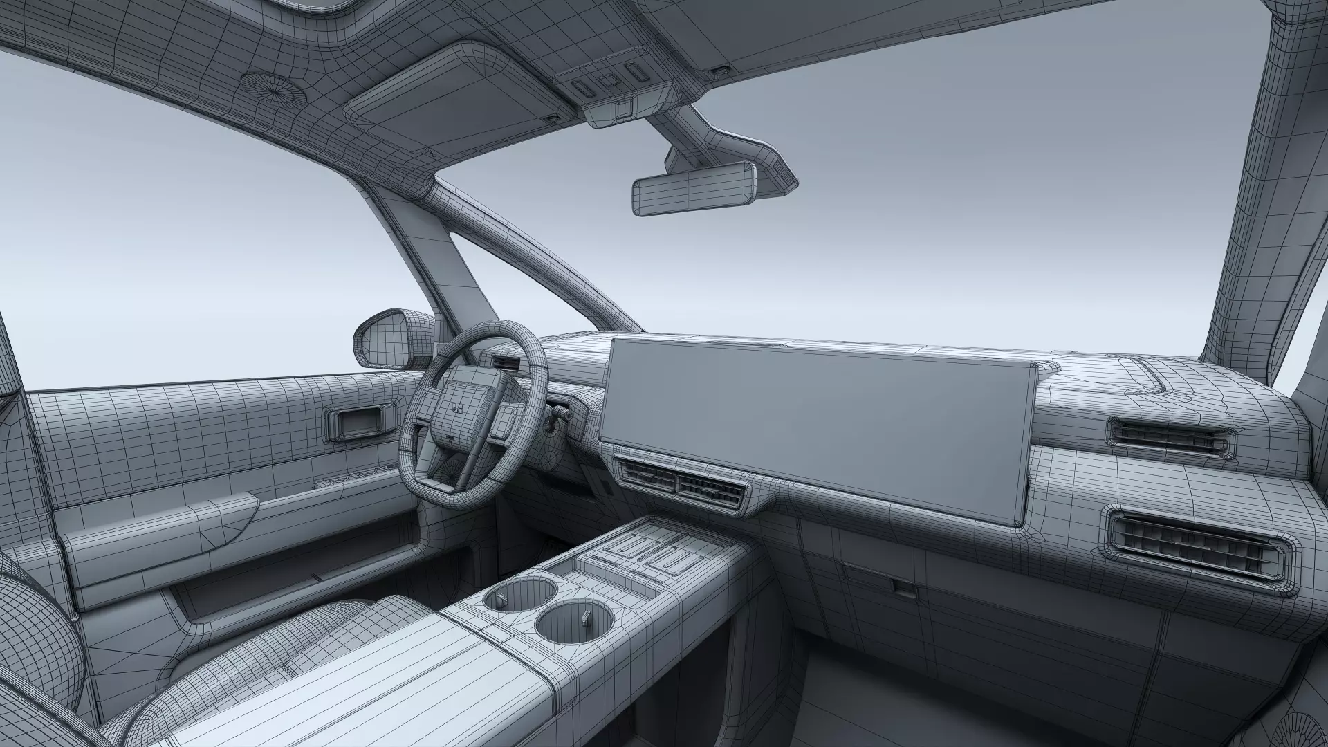 2025 Li Mega Ultra with interior 3D model_32