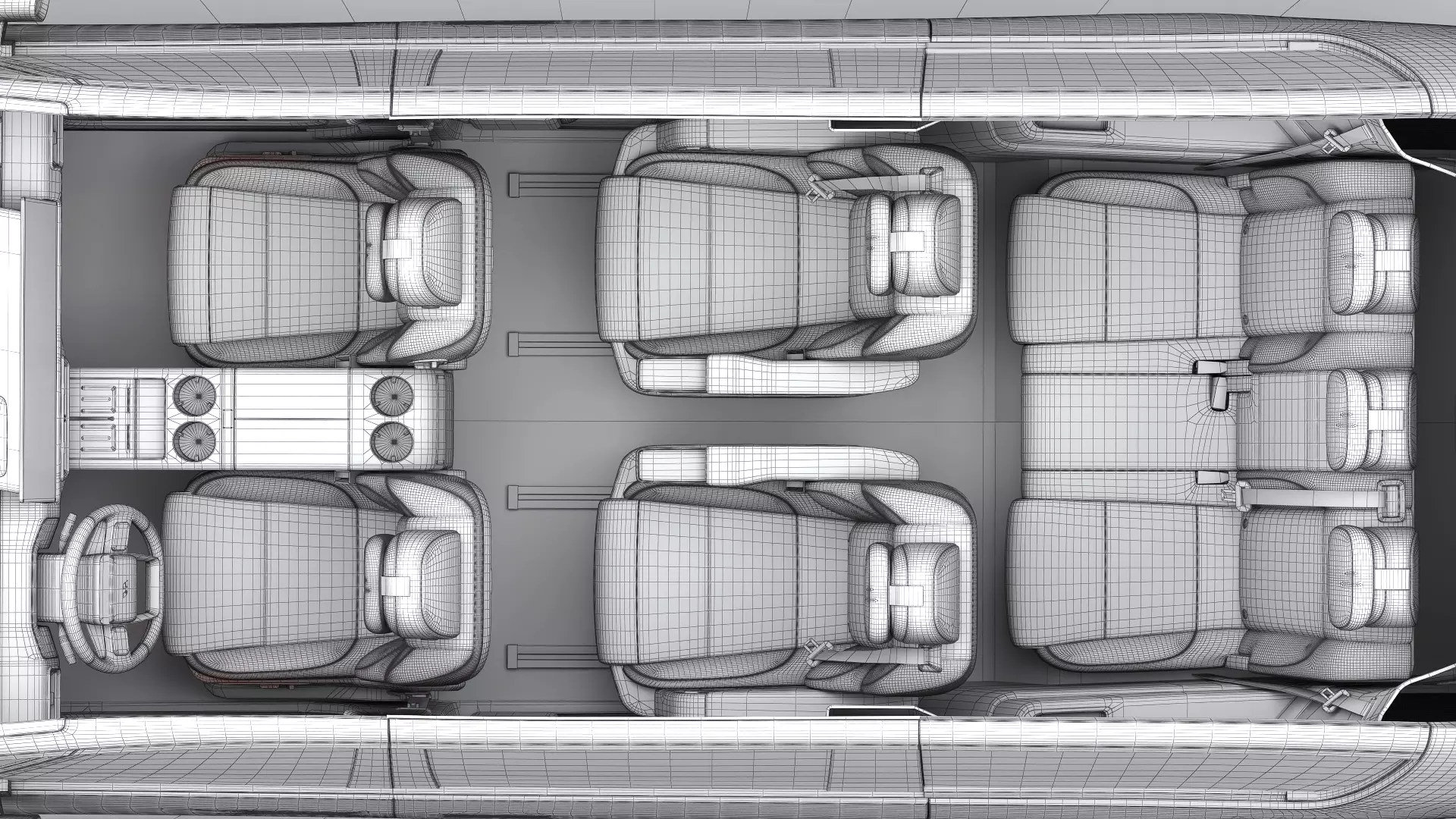 2025 Li Mega Ultra with interior 3D model_38