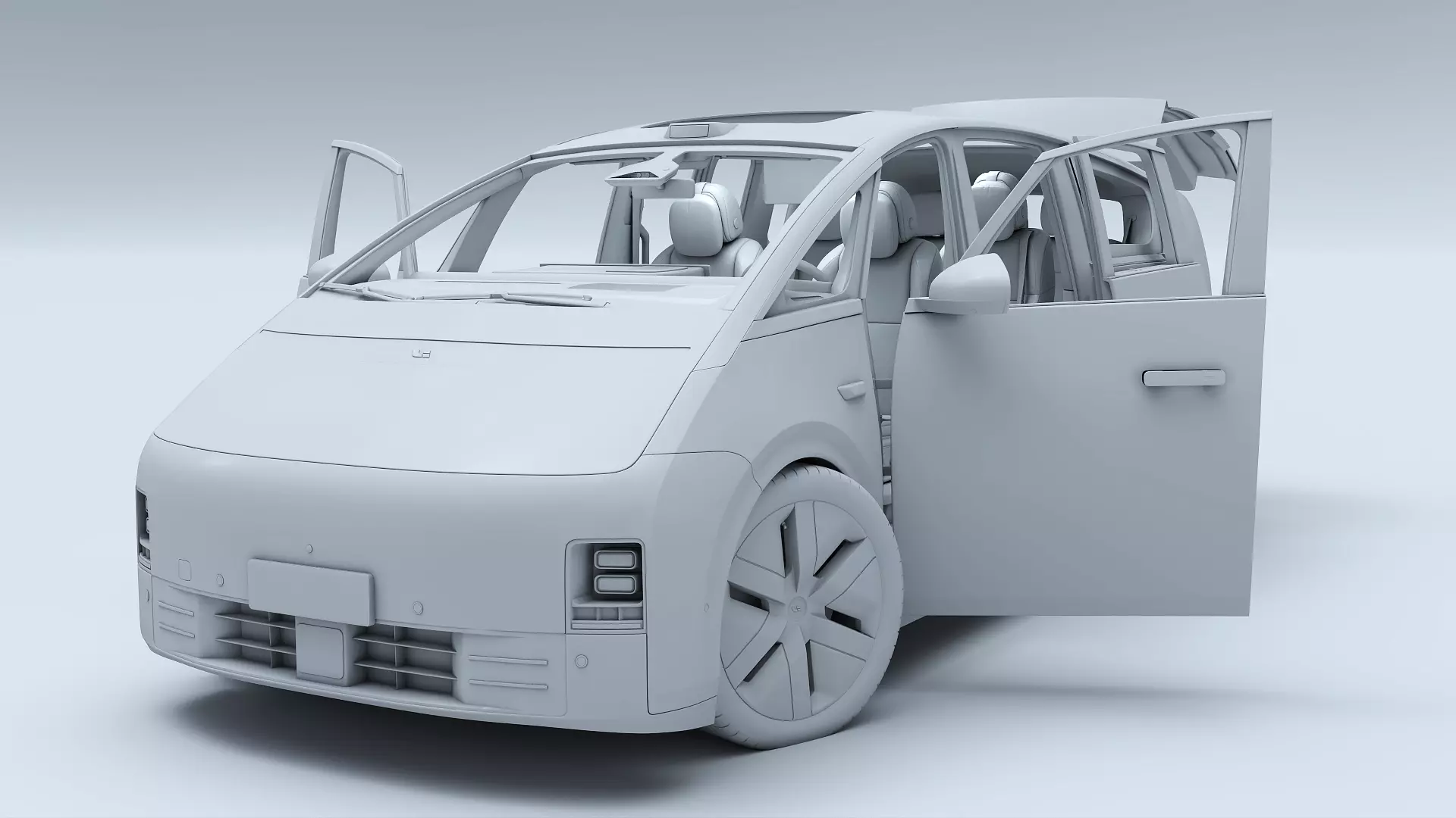 2025 Li Mega Ultra with interior 3D model_25