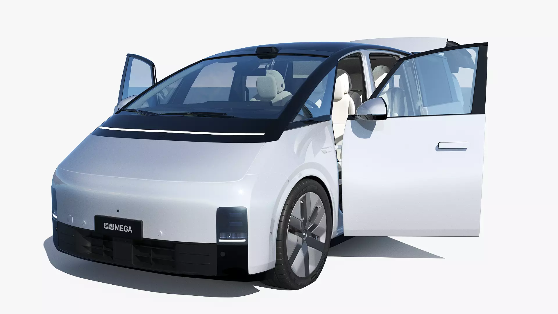 2025 Li Mega Ultra with interior 3D model_5