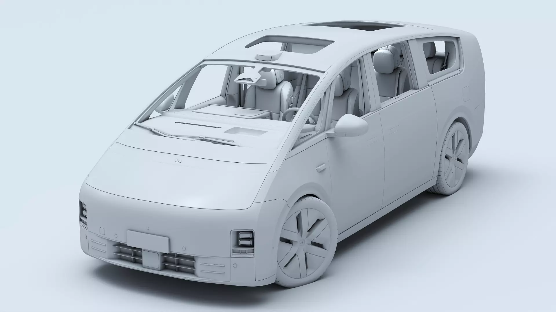 2025 Li Mega Ultra with interior 3D model_17