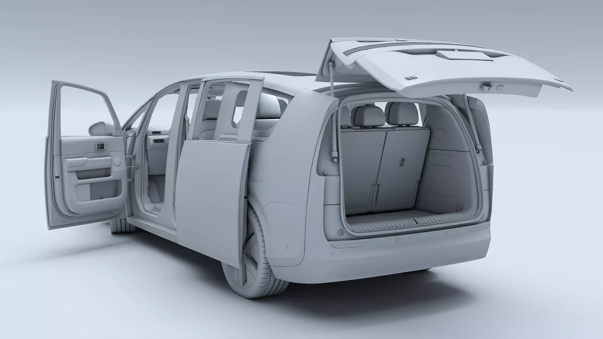 2025 Li Mega Ultra with interior 3D model_39