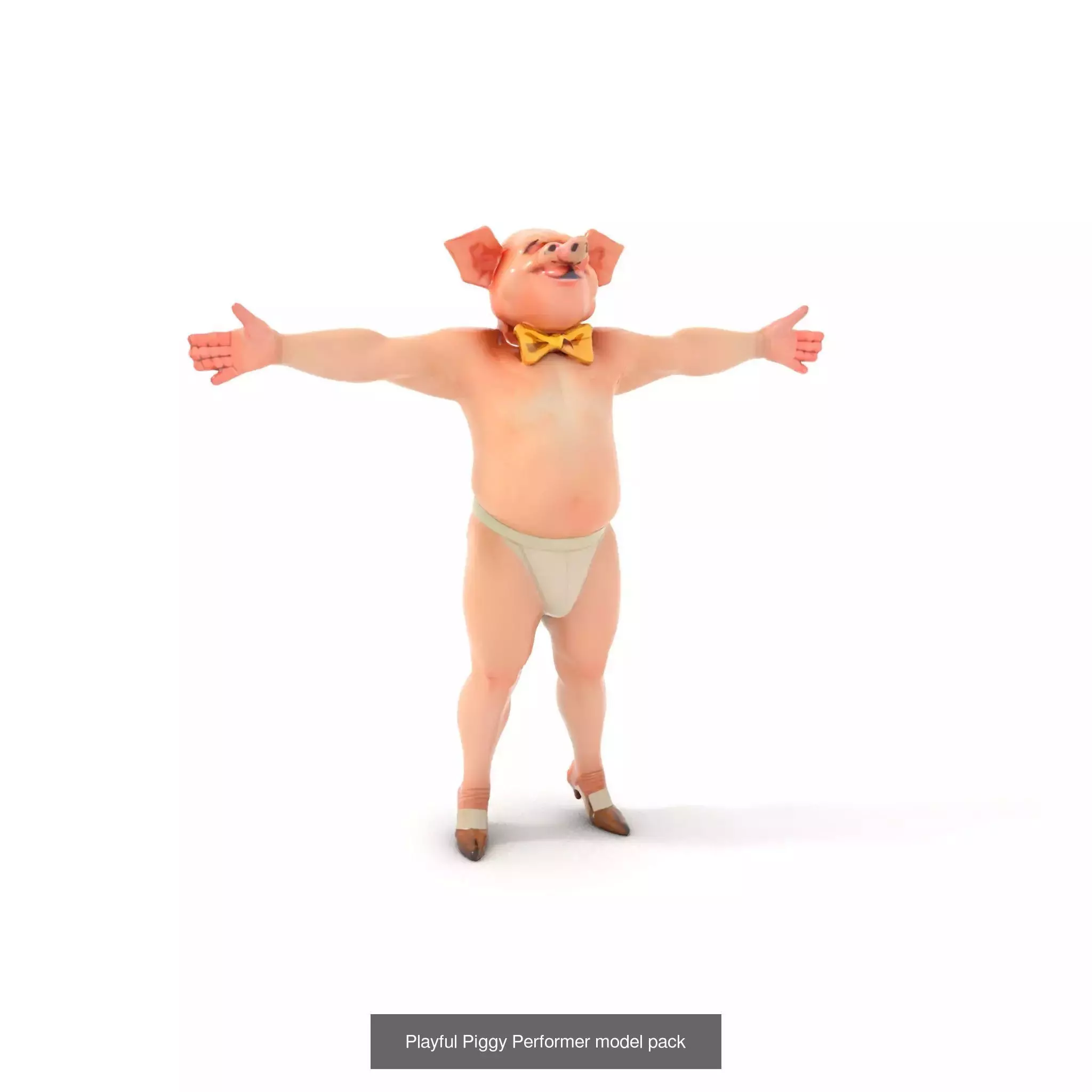 Whimsical Wildlife 3D Models Pack 3D Model Collection_27